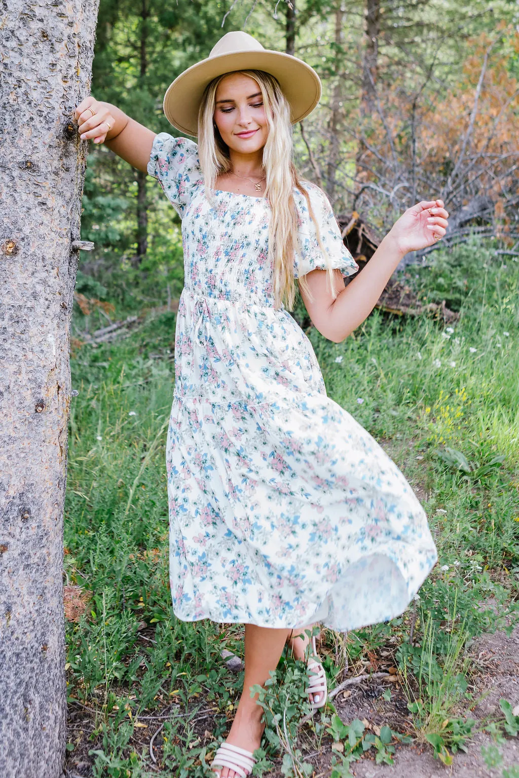 Midsummer Dream Midi Dress