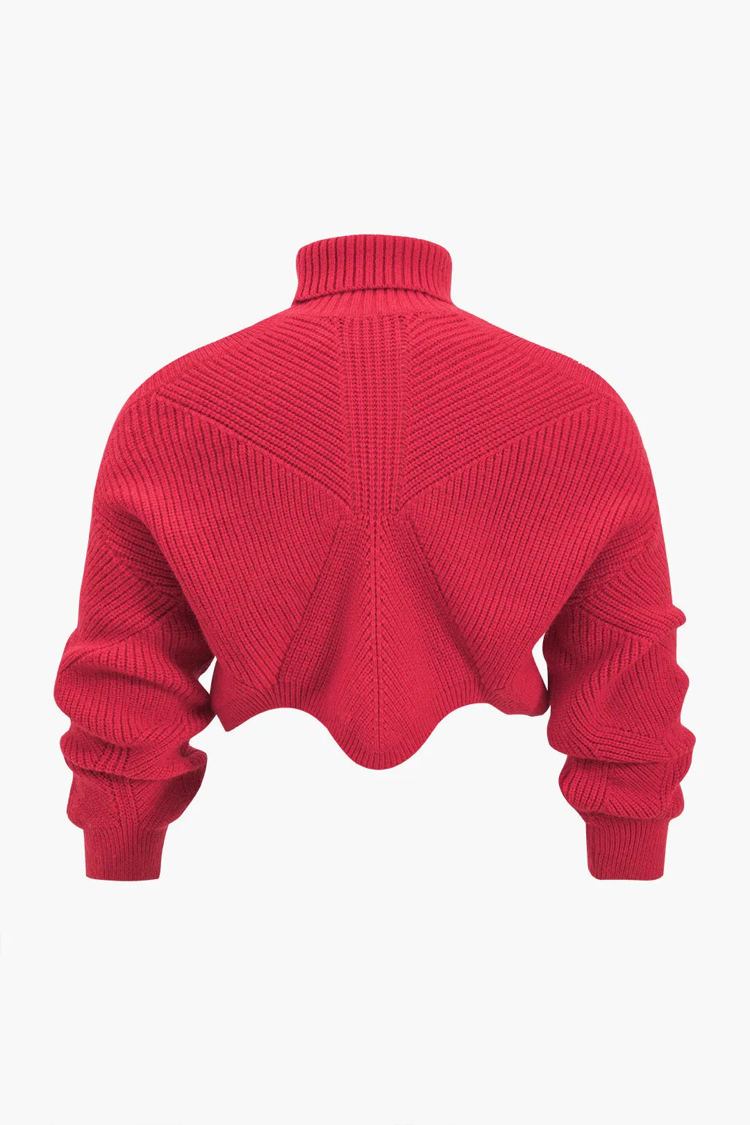 Mildred - Chic Cold Shoulder Woman's Sweater