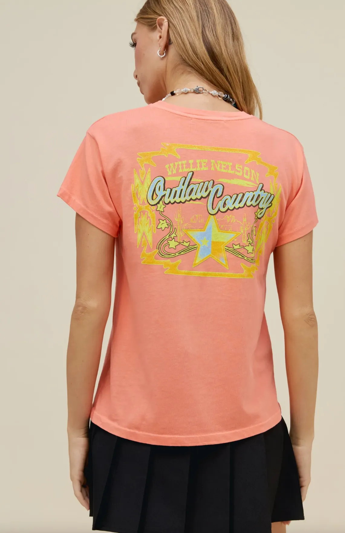 MISFIT ITEM - The Willie Nelson Outlaw Country Tour Tee by Daydreamer // Size M
