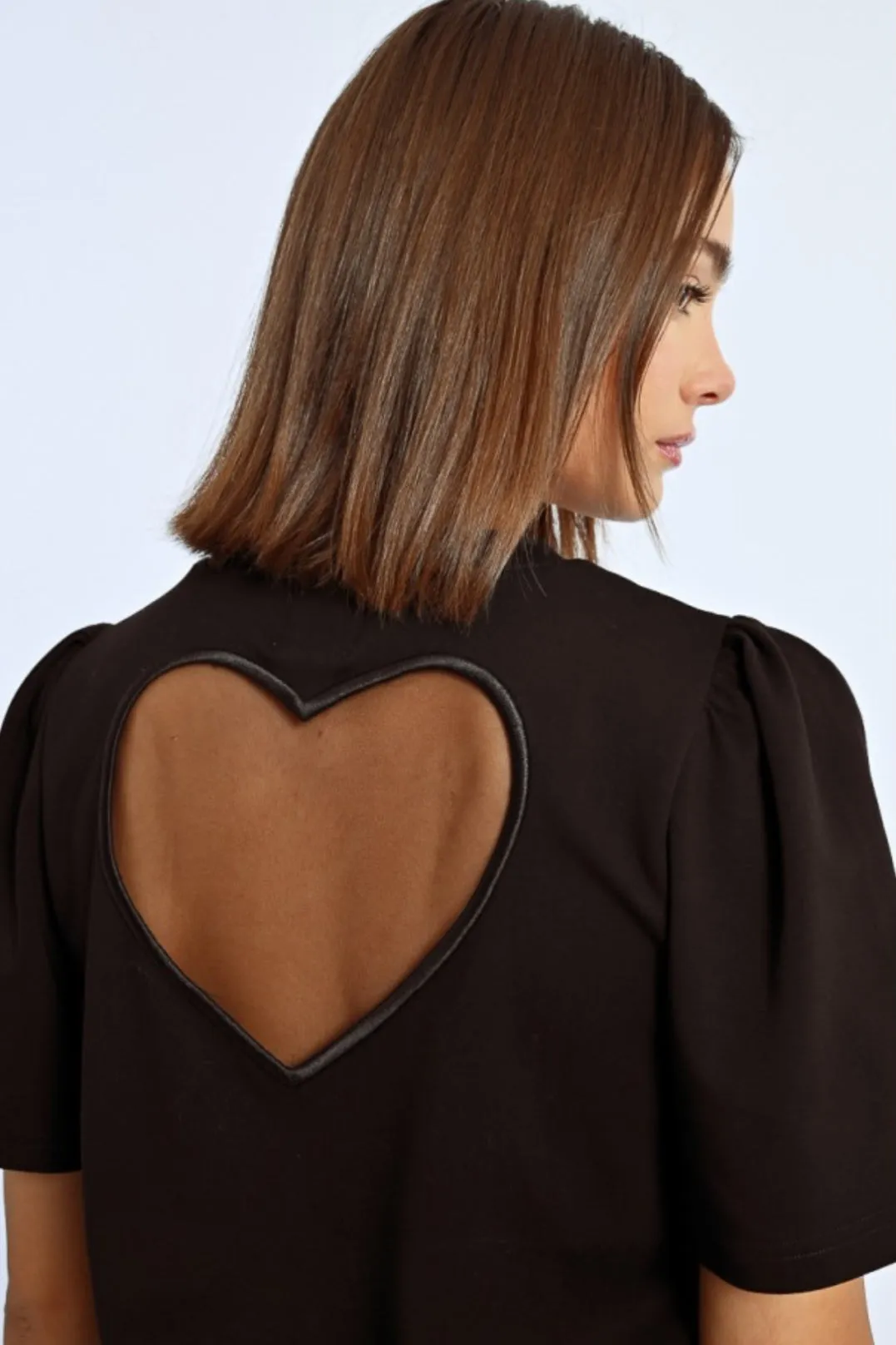 Molly Bracken Heart Shaped Back T-Shirt