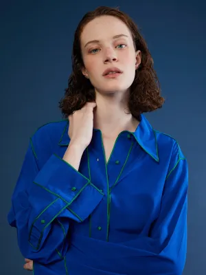Moroccan Alma silk shirt