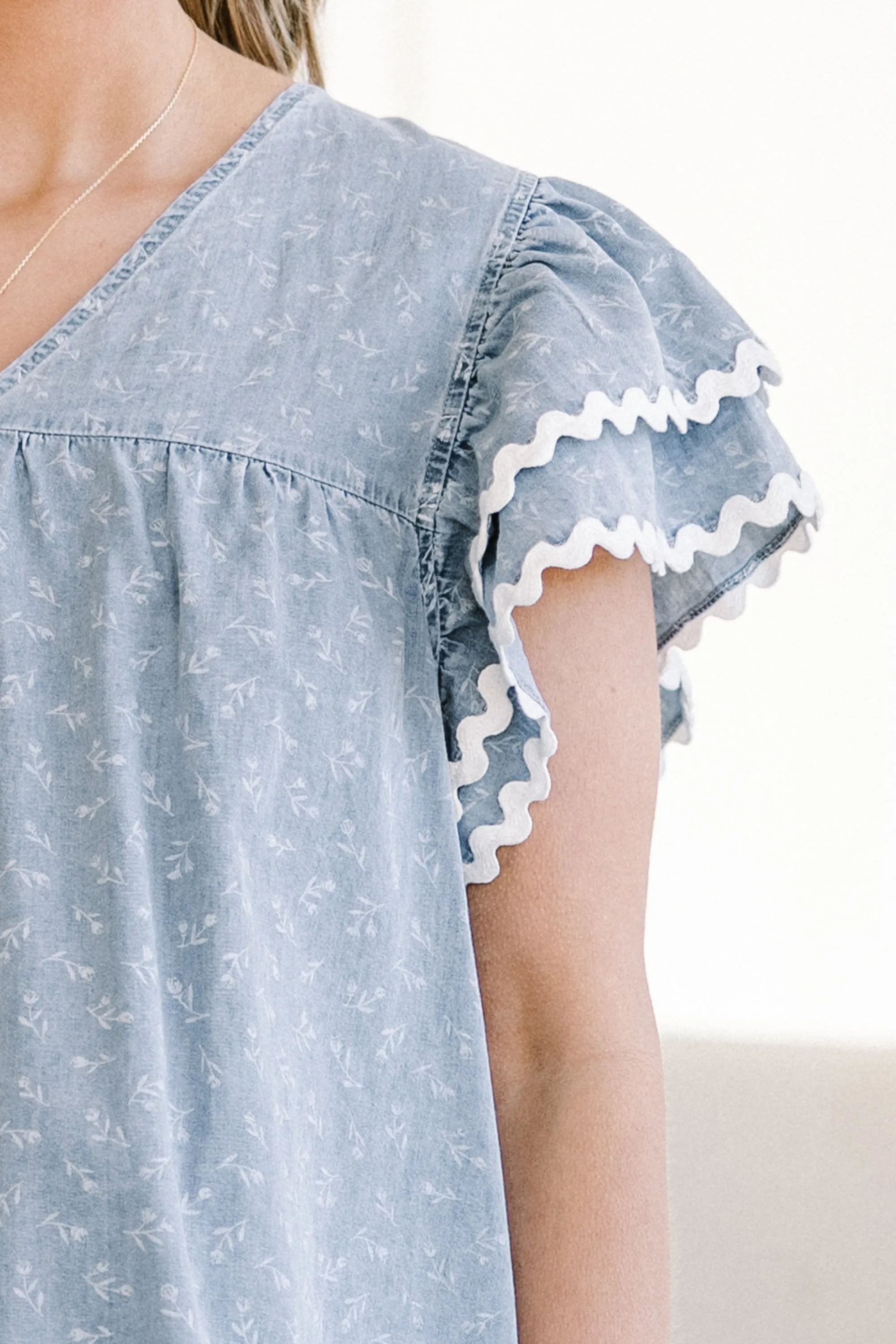 My Debut Top, Blue