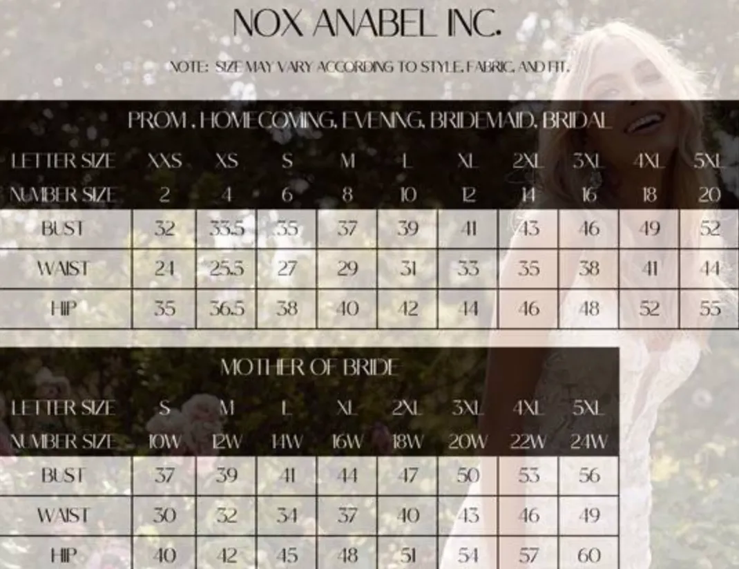 Nox Anabel Evening Gown R1240
