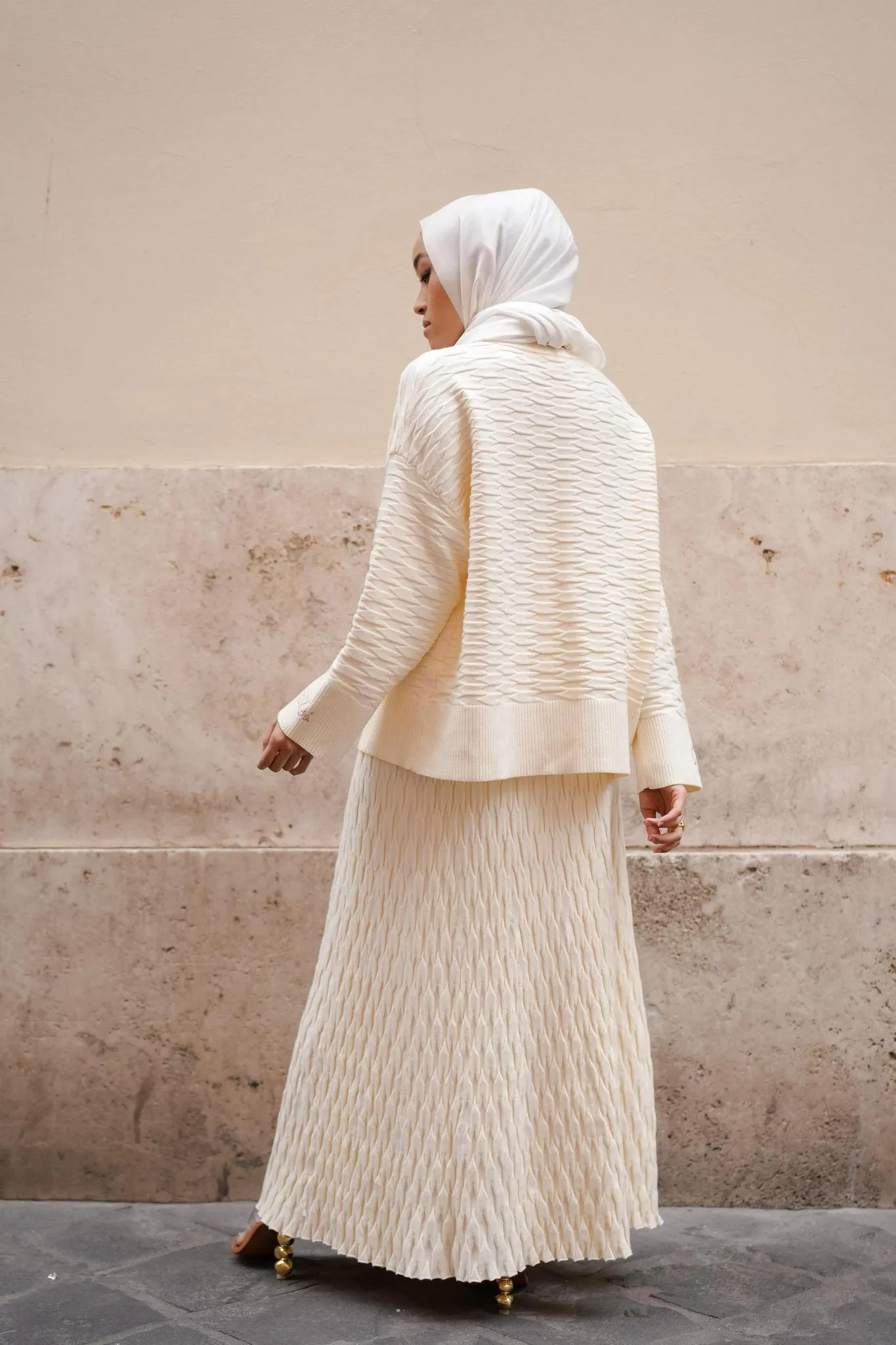 NUVOLA KNIT SKIRT