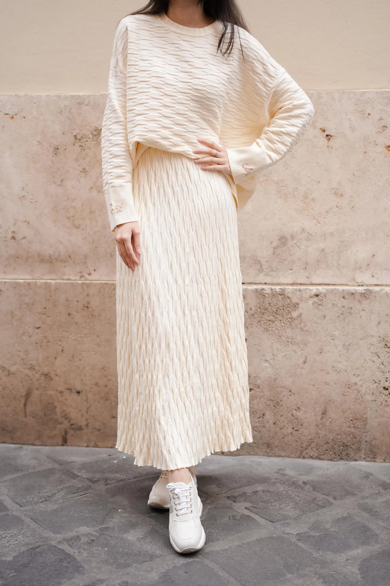 NUVOLA KNIT SKIRT