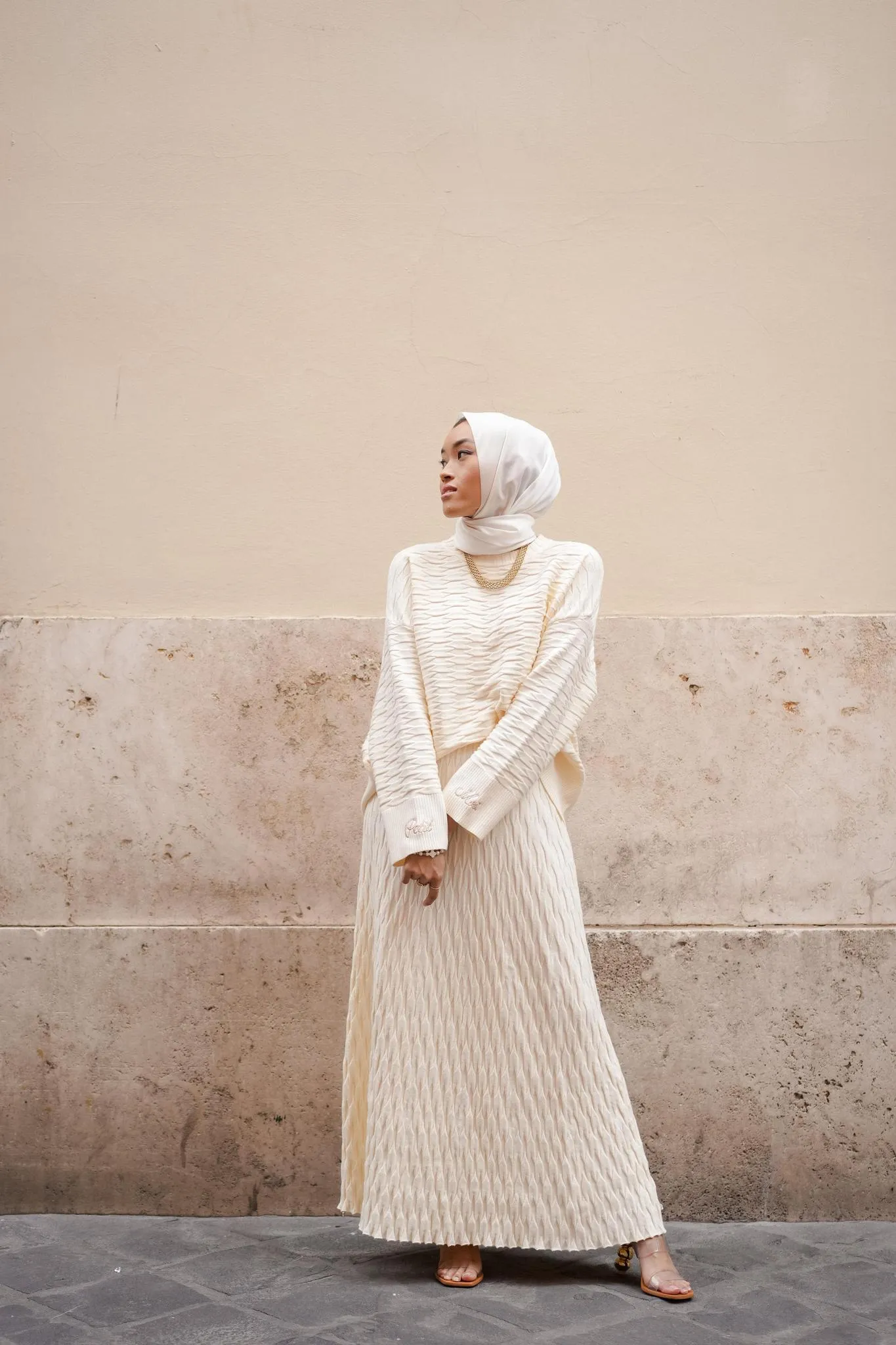 NUVOLA KNIT SKIRT