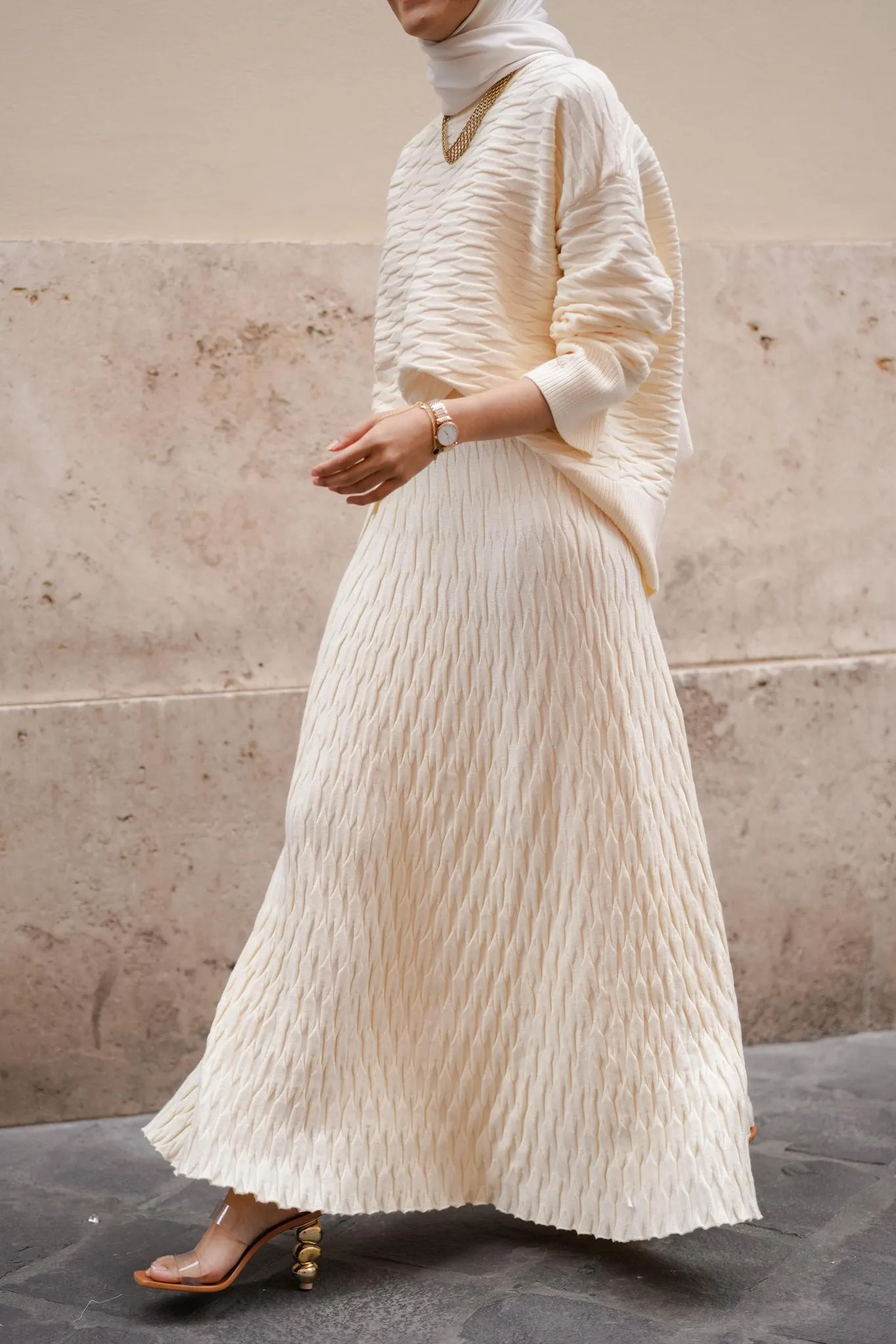 NUVOLA KNIT SKIRT