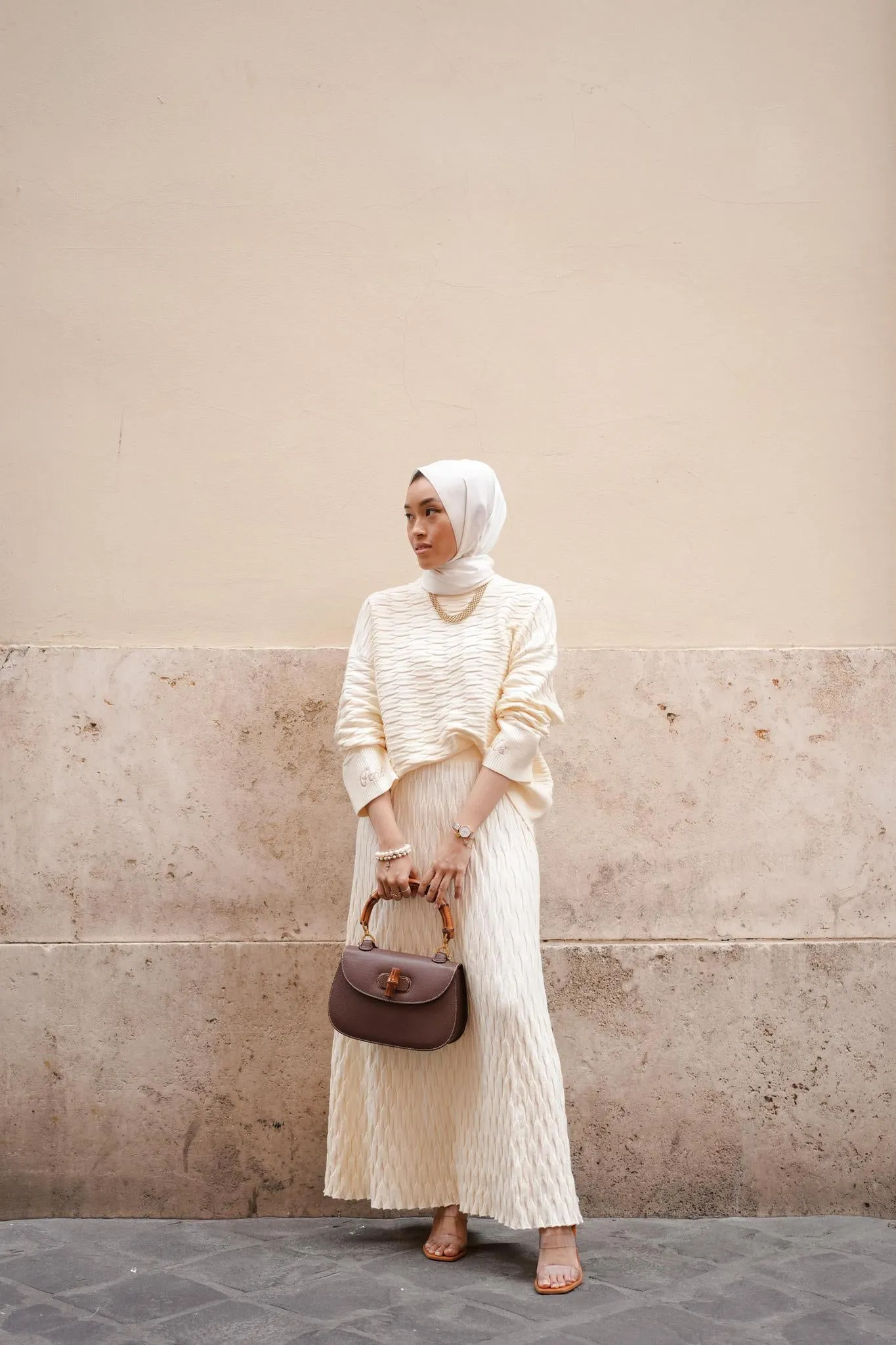 NUVOLA KNIT SKIRT