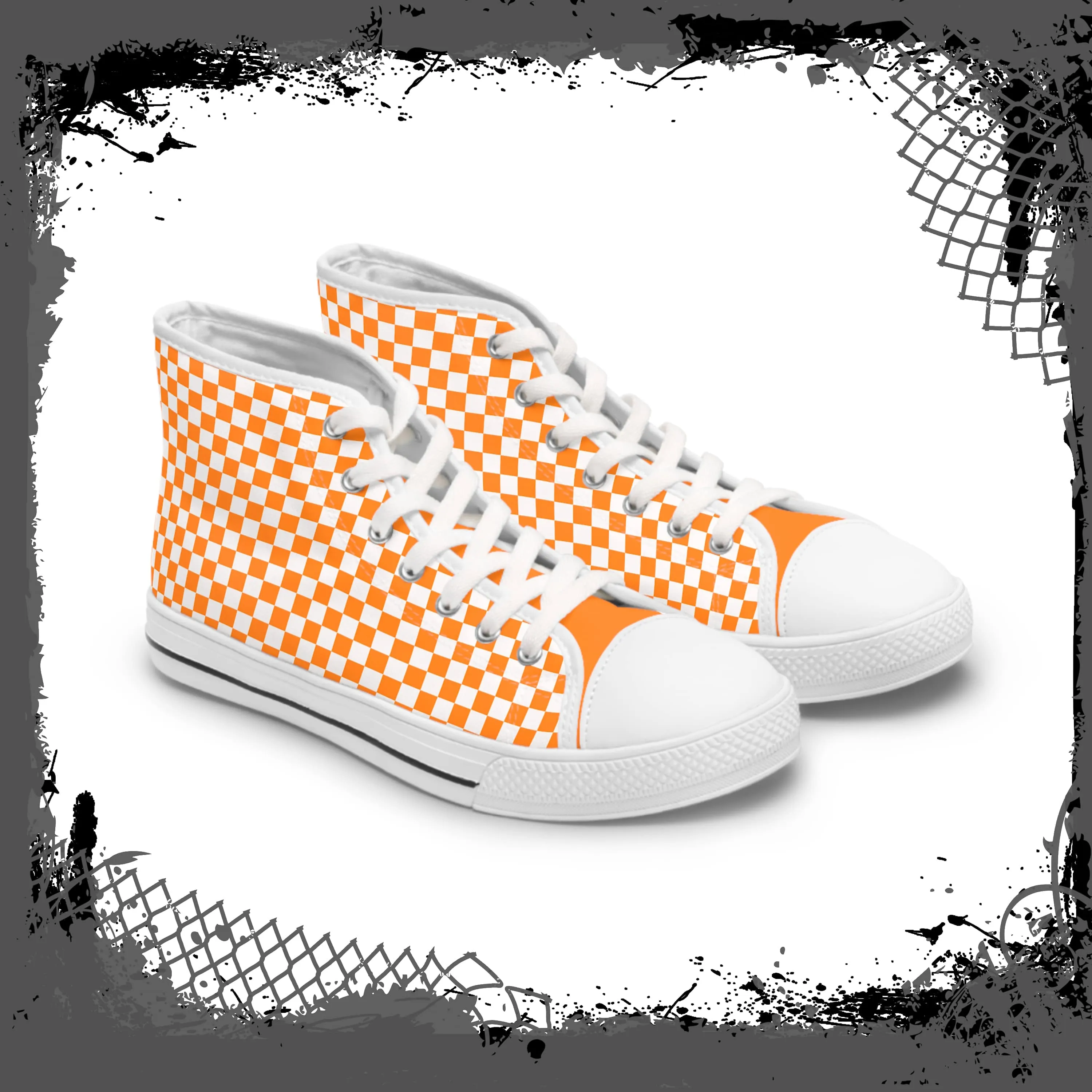 ORG Women's Checkered High Tops
