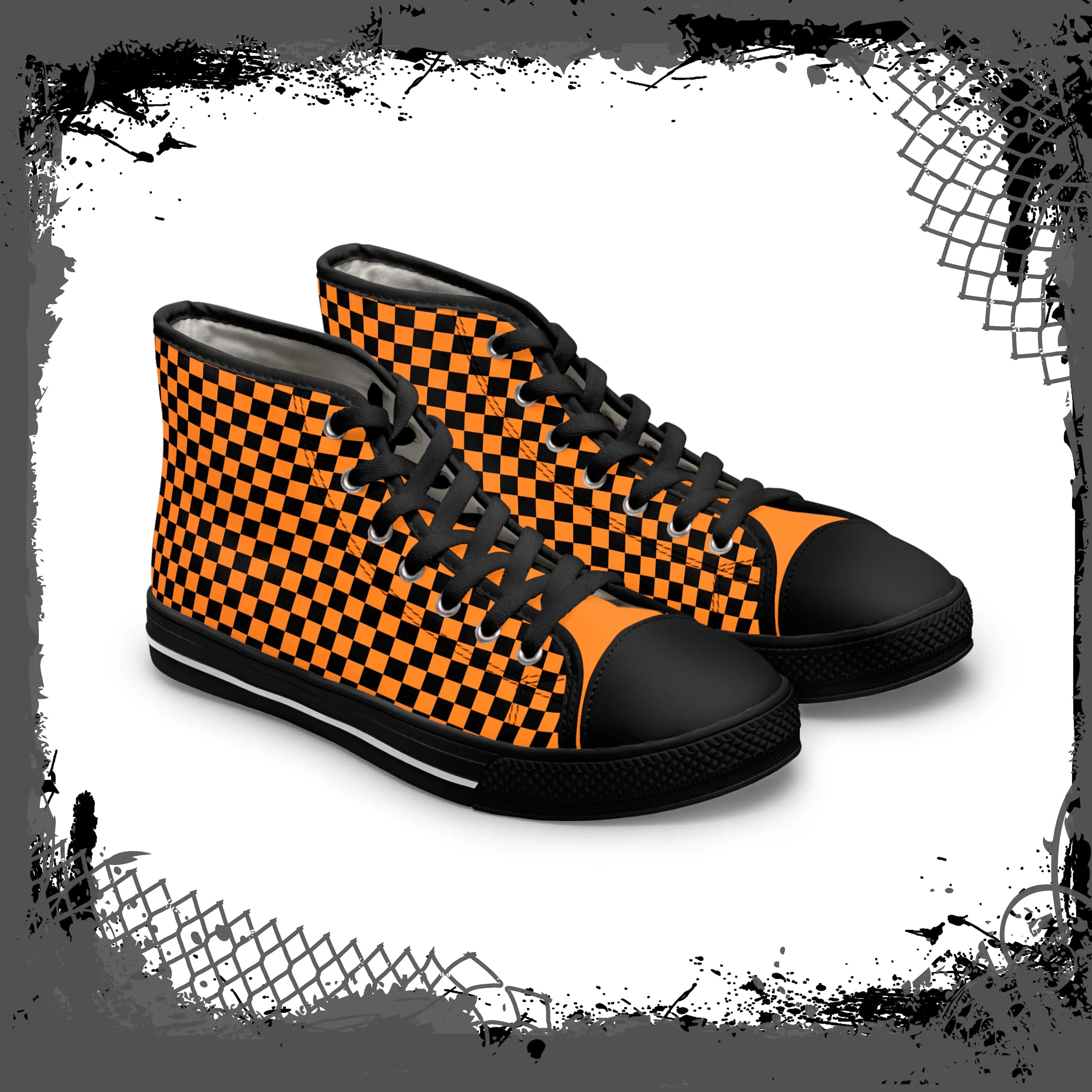 ORG Women's Checkered High Tops