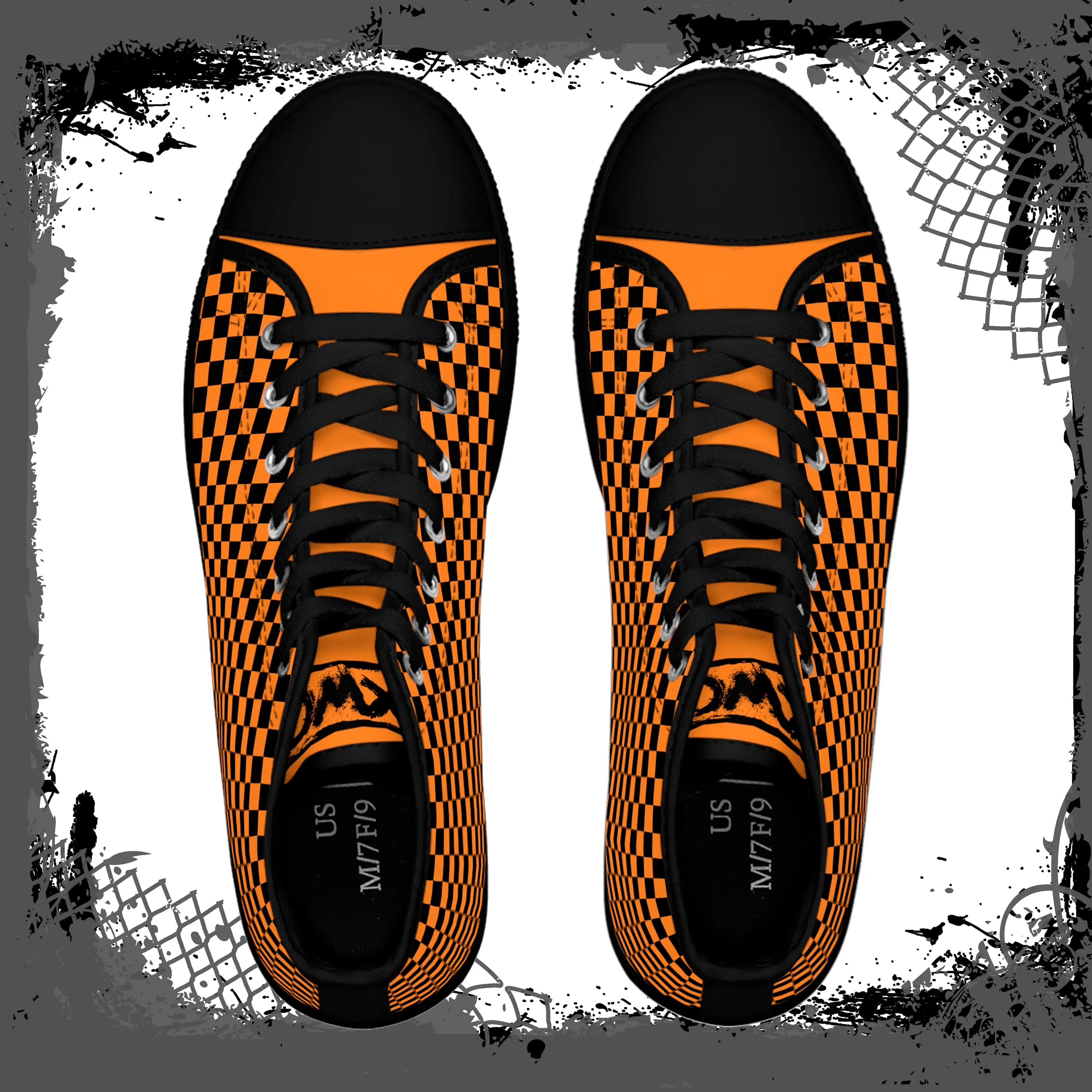 ORG Women's Checkered High Tops