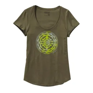 Patagonia Womens Sun Rose Organic Cotton Scoop Neck T-Shirts Size: Small