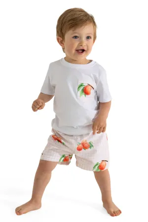 PEACHES Cotton T-Shirt