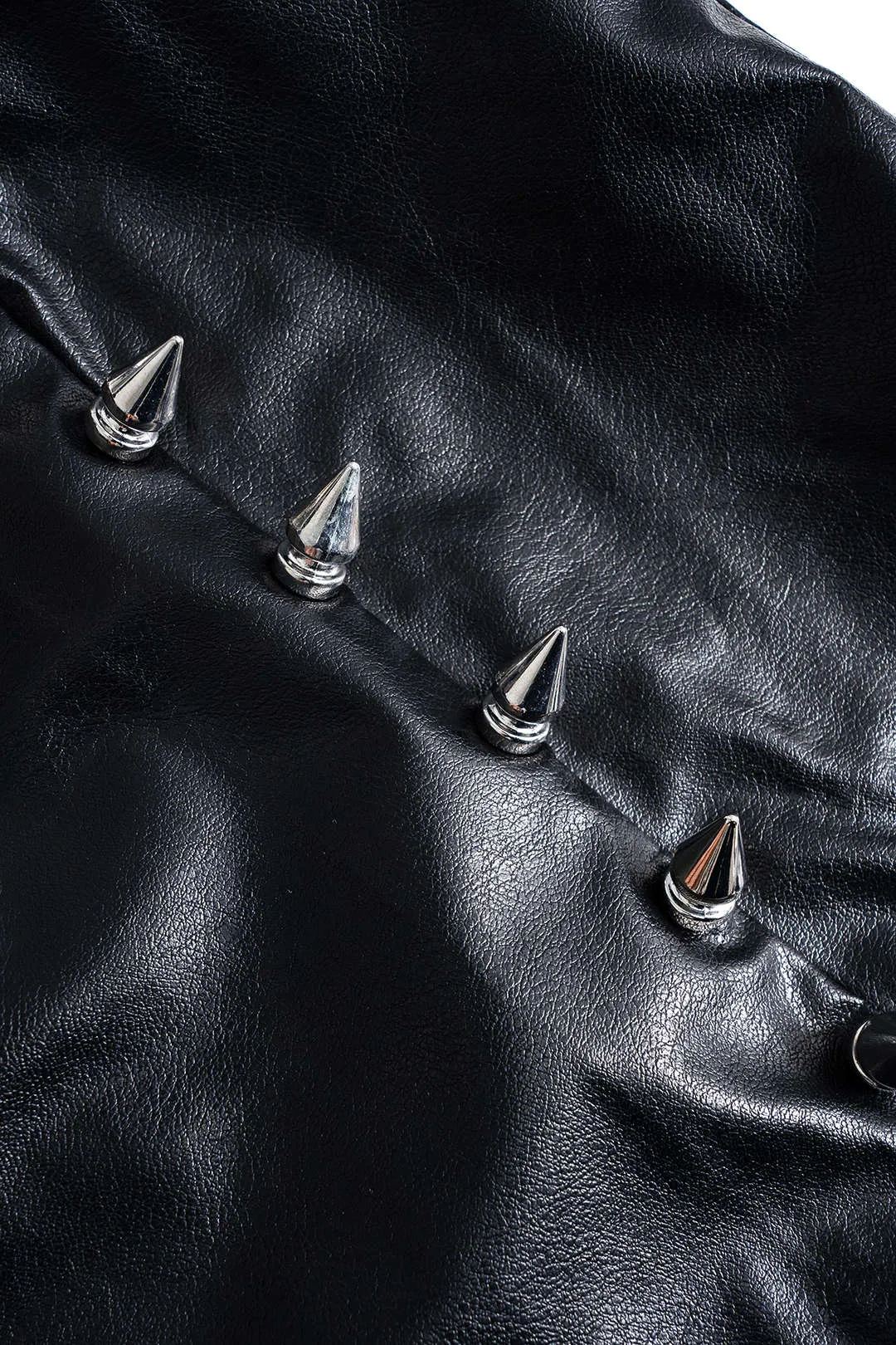Penny - Studded Elegant Detail Woman's Low Waist Skirt