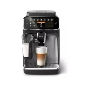 Philips 4300 Series, 8 Bev, Latte go, 2 user Profiles, black & silver EP4346/70