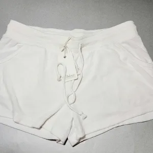 PJ Salvage White French Terry Shorts Medium