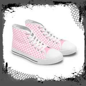 PNK Women's Checkered High Tops