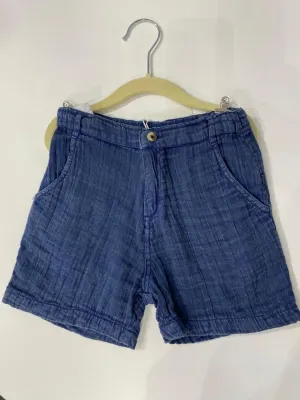 Poppet & Fox Boys Gauze Shorts - Navy