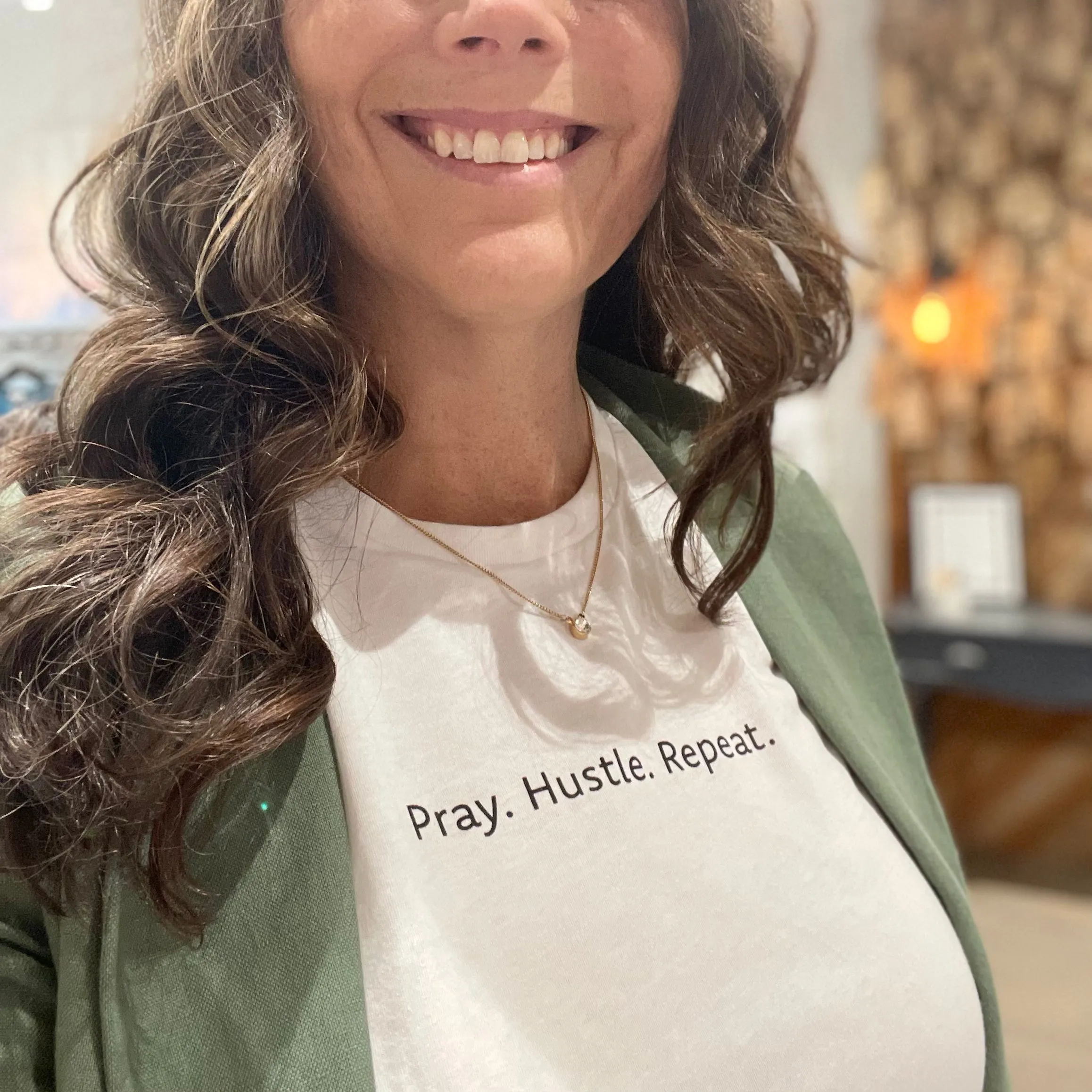 Pray Hustle Repeat T-shirt