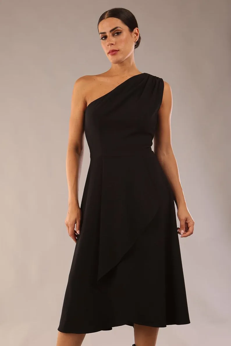 (PRE-ORDER) Portia One Shoulder A-line Dress