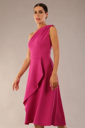 (PRE-ORDER) Portia One Shoulder A-line Dress