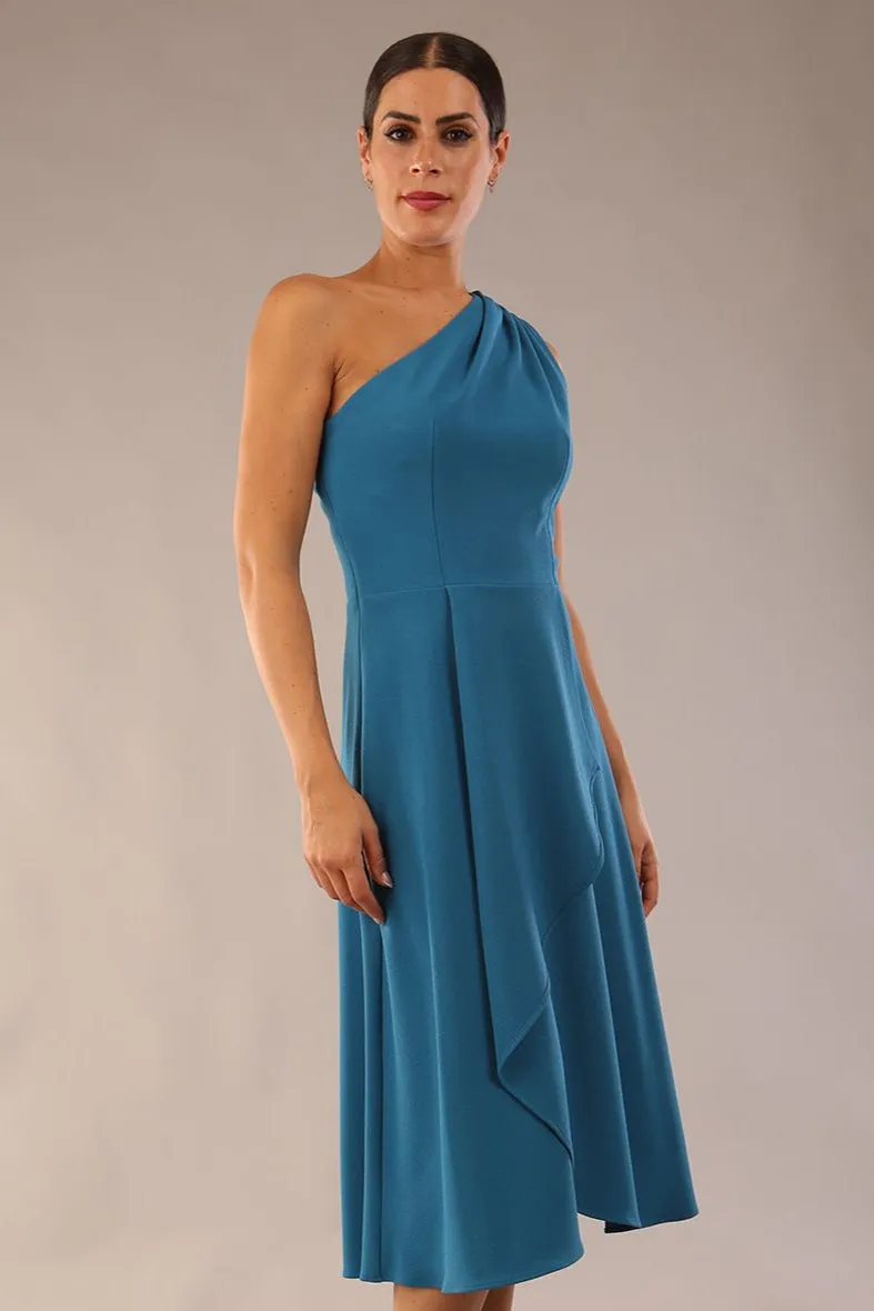 (PRE-ORDER) Portia One Shoulder A-line Dress