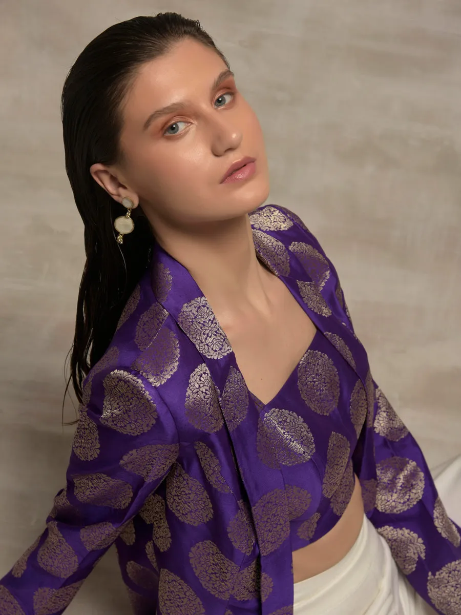 Purple Hues Blazer