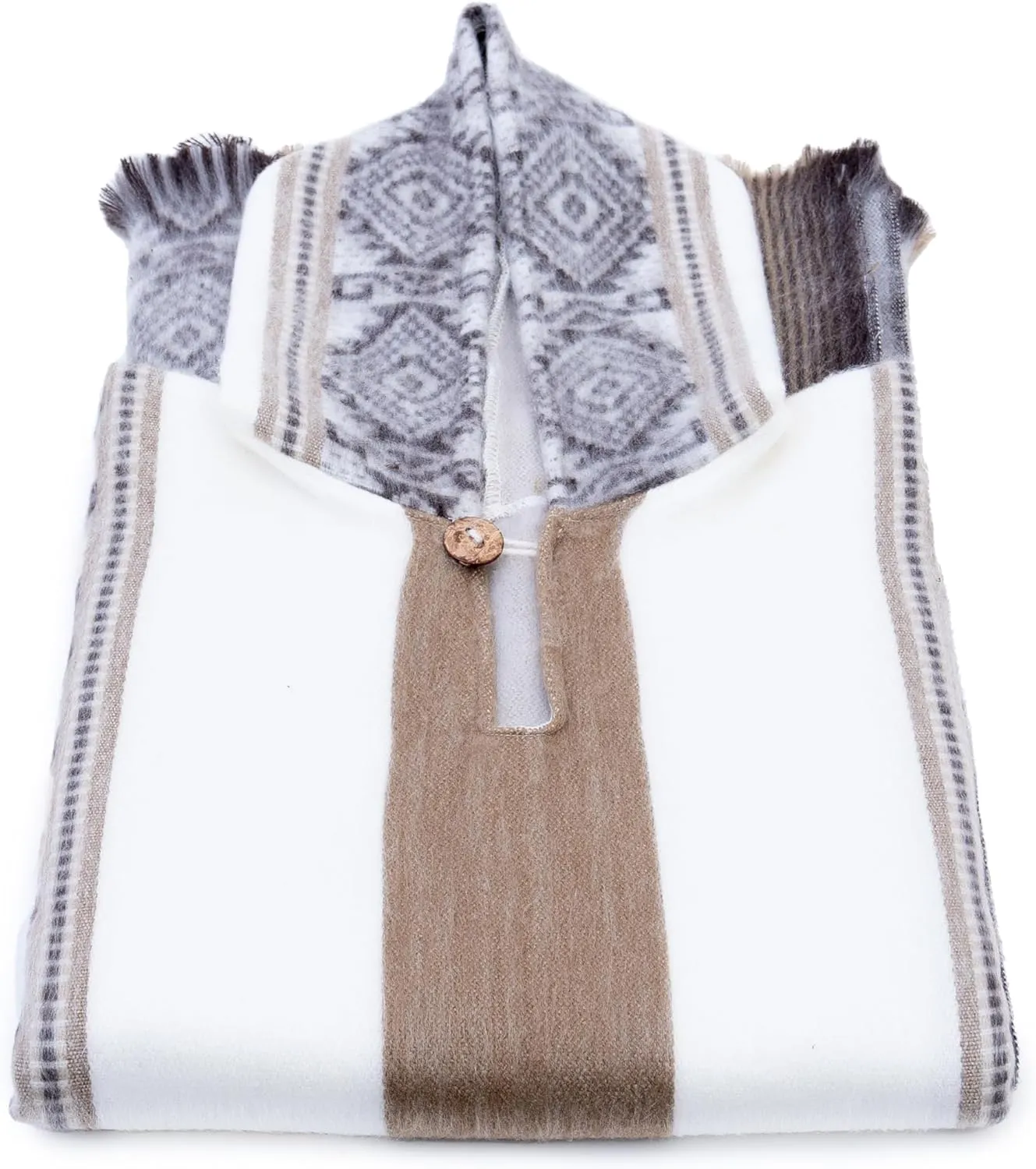 QISU Terra Threads Poncho – Sustainable Alpaca Warmth for a Perfect Holiday Gift
