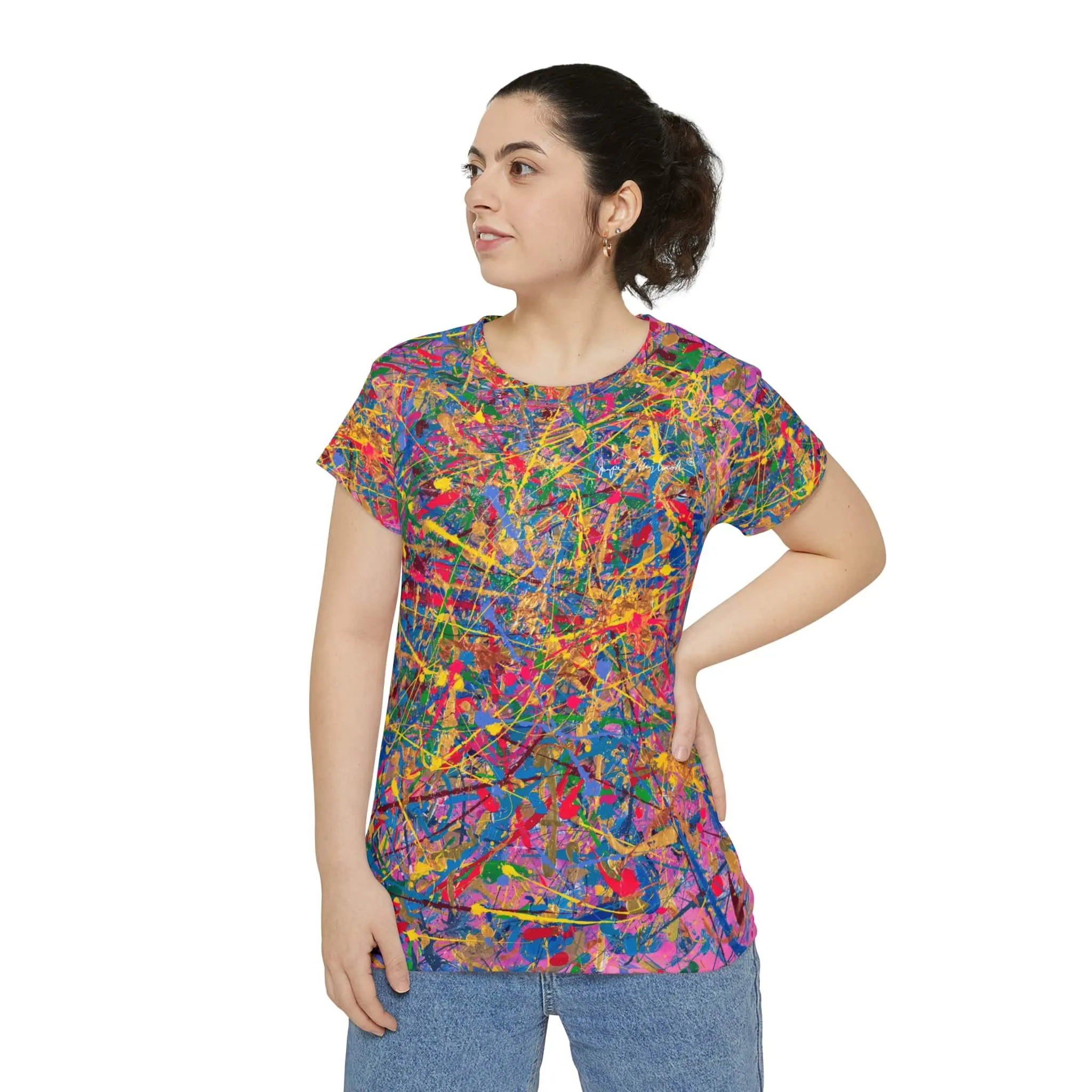 Quantum Dream by Jumper Maybach® - WOMEN'S Short Sleeve Shirt