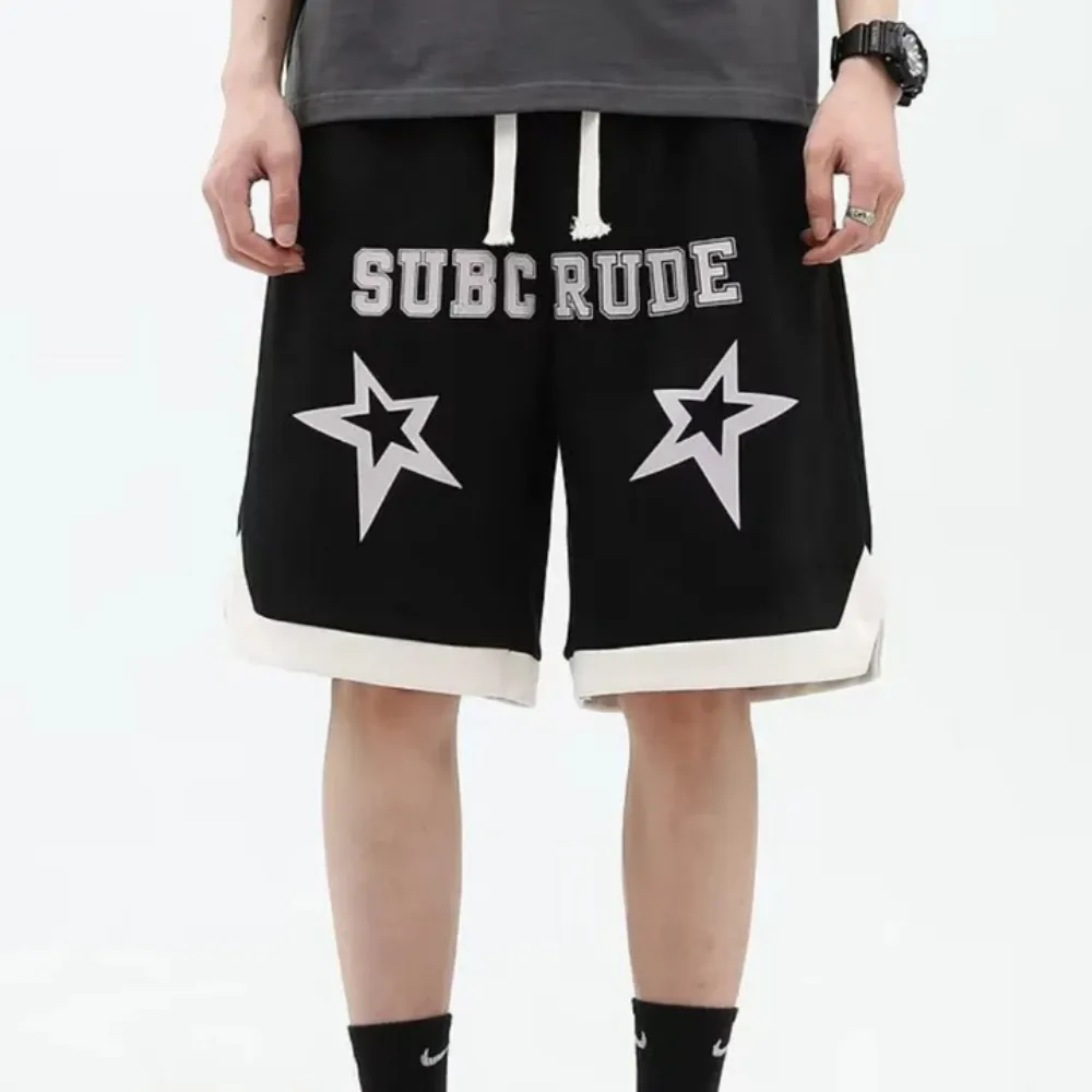 "Casual Suede Print" Shorts