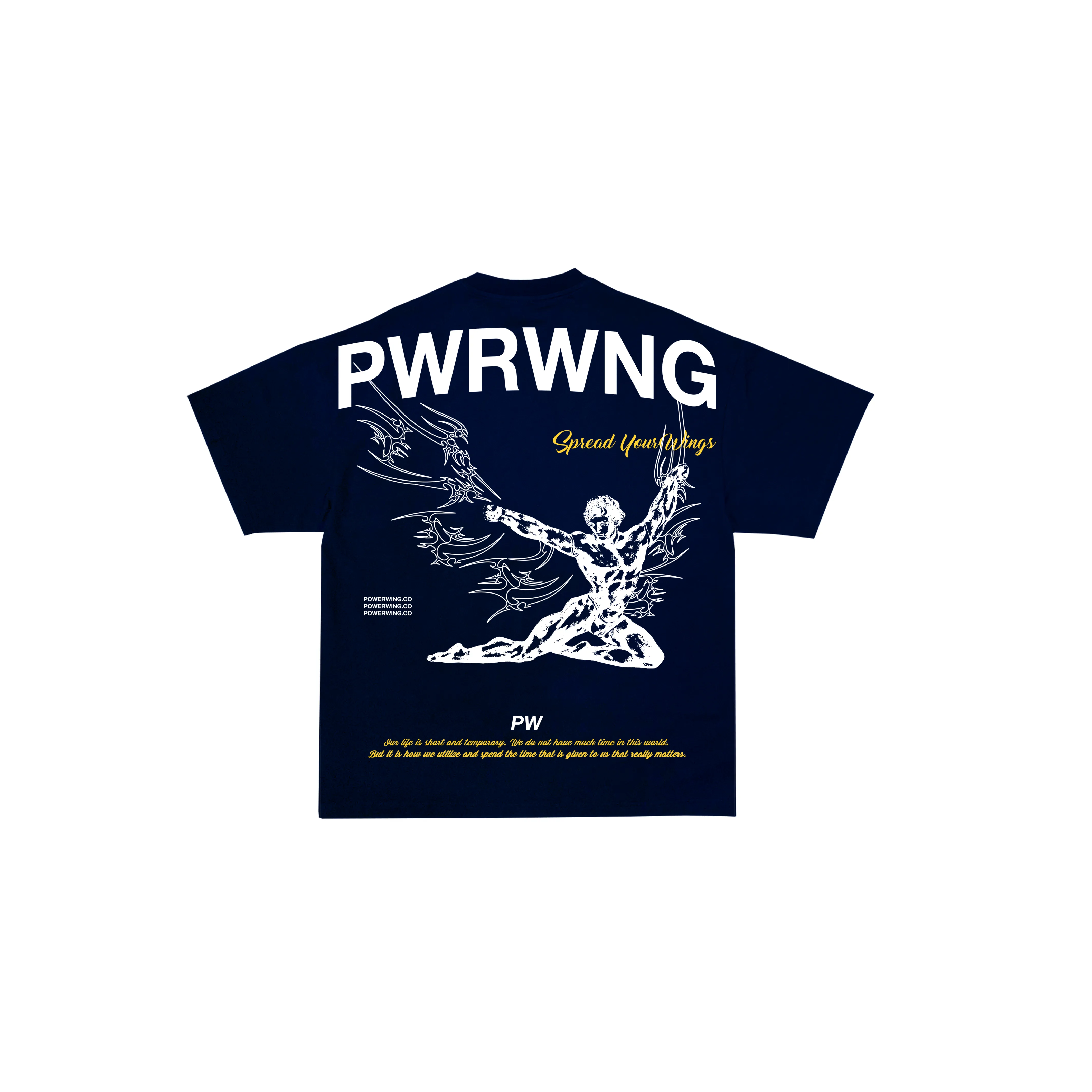"DESCEND" TEE