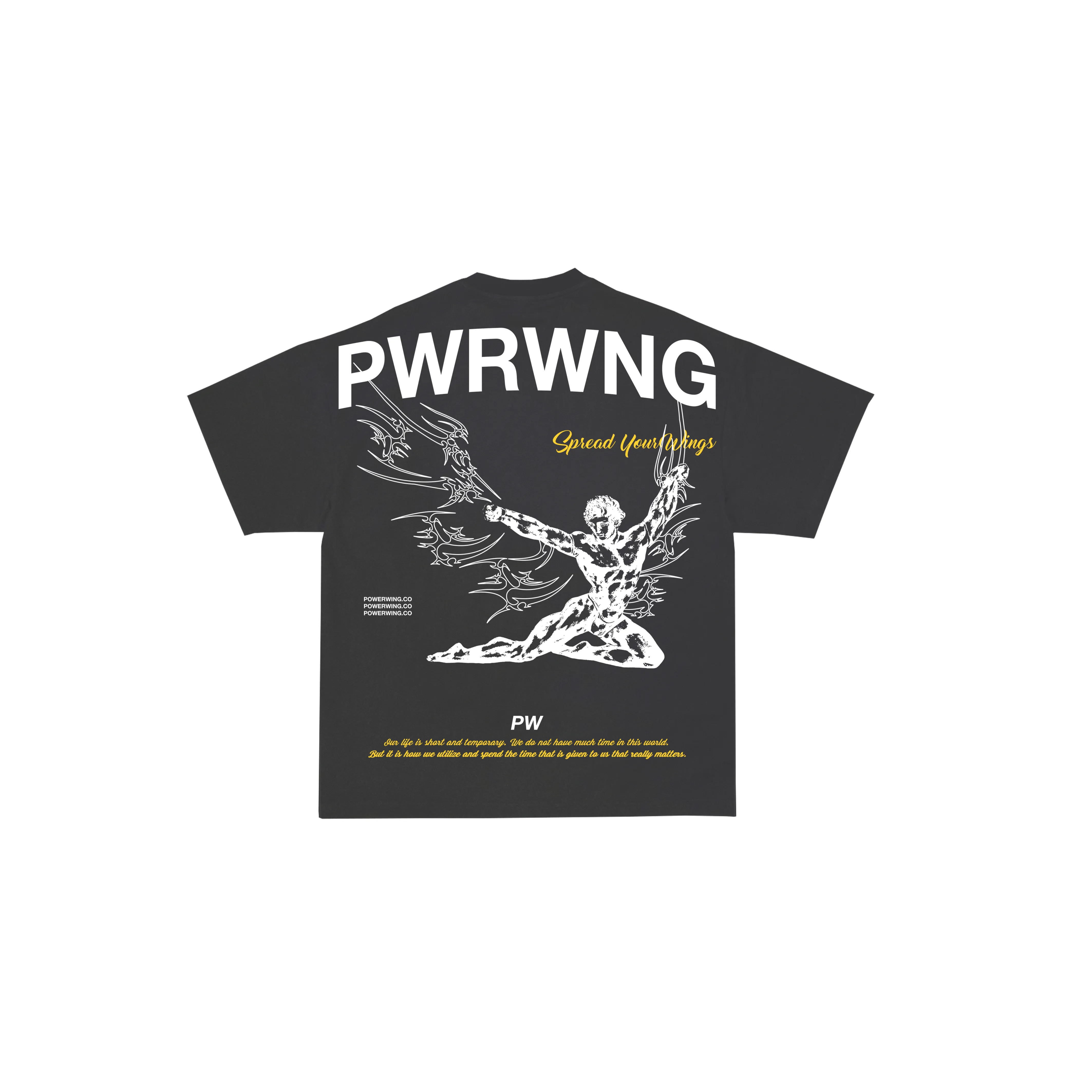 "DESCEND" TEE