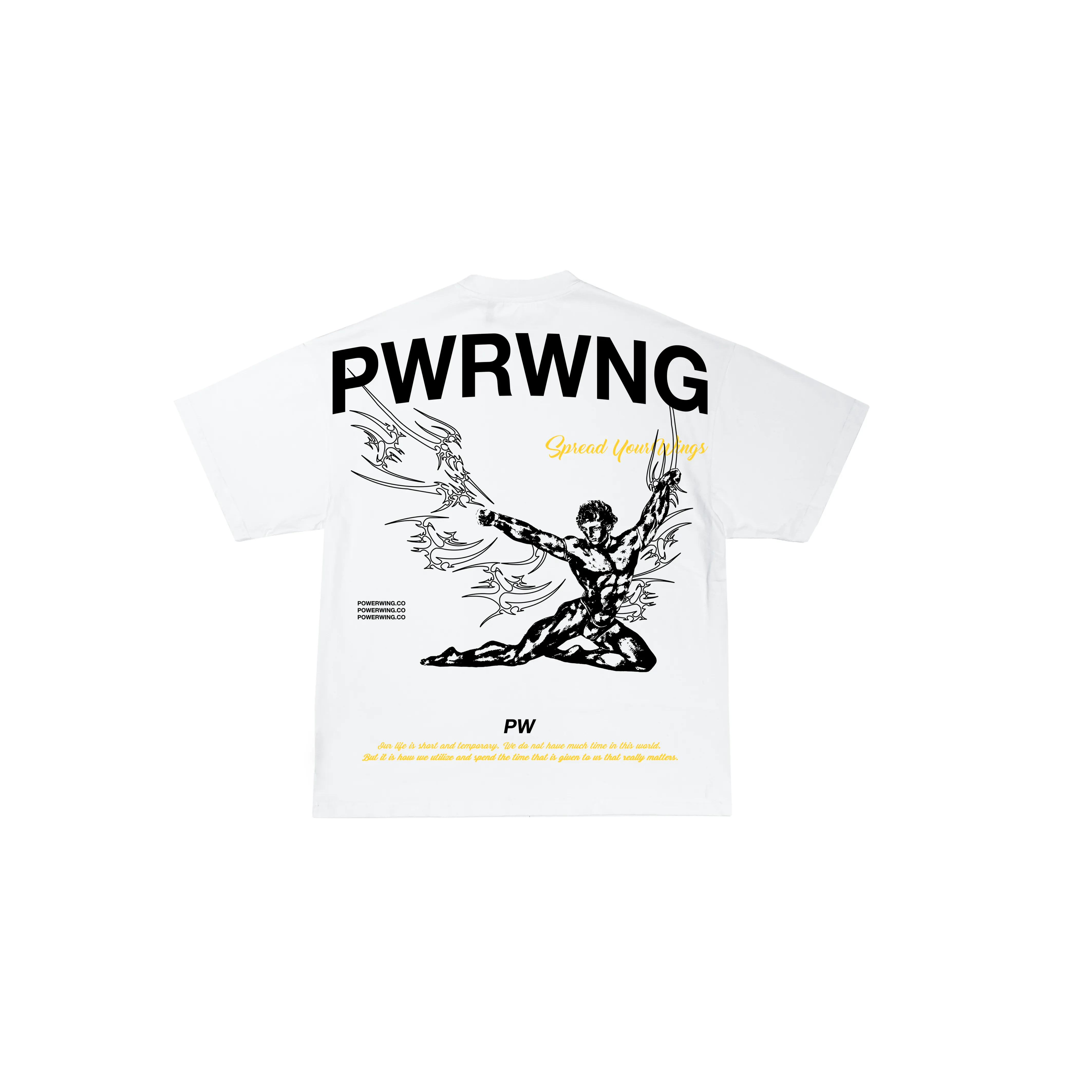 "DESCEND" TEE