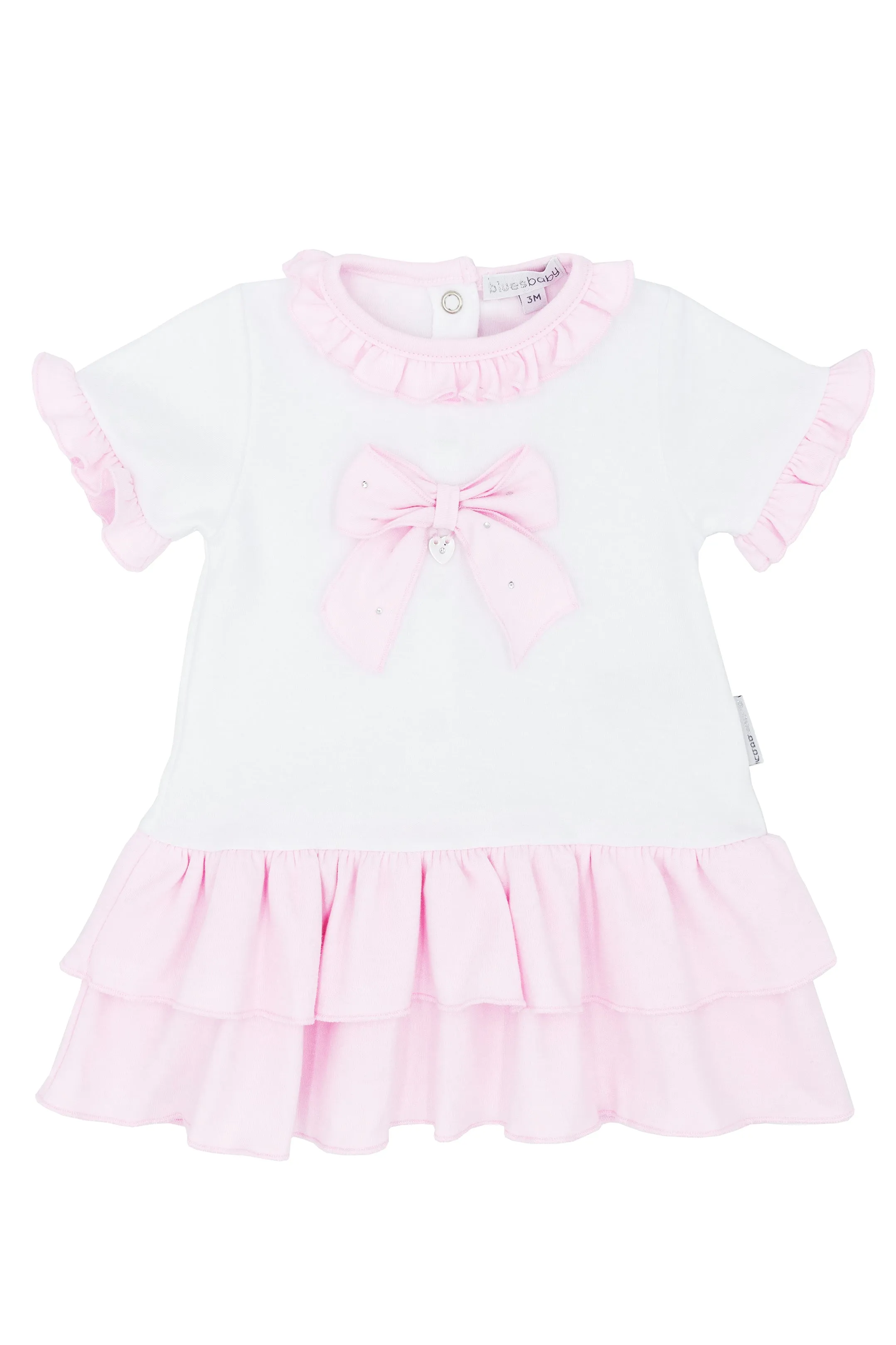"Filippa" Pink Bow Dress