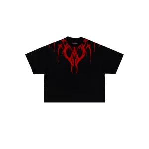 "WRAITH" CROPPED TEE