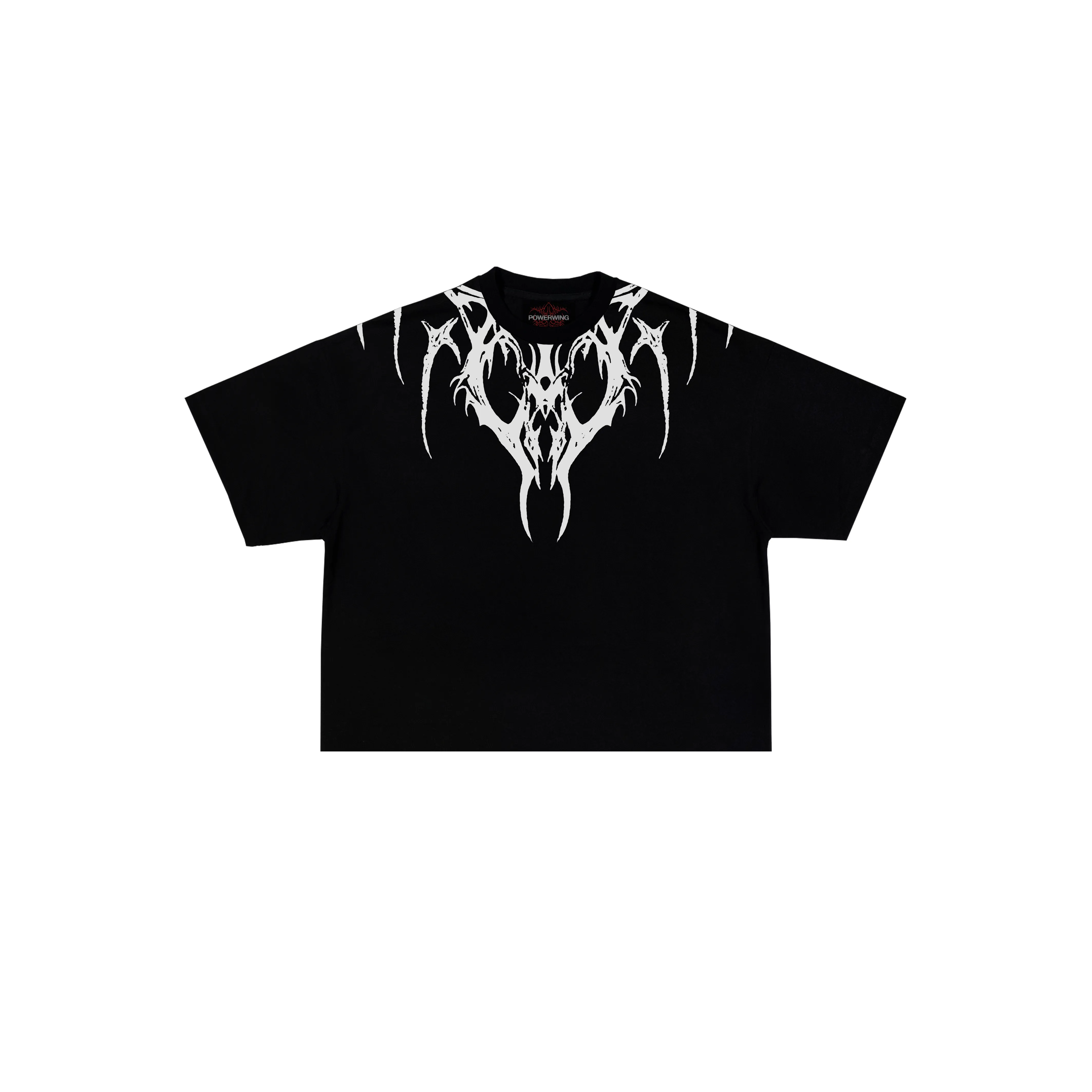 "WRAITH" CROPPED TEE