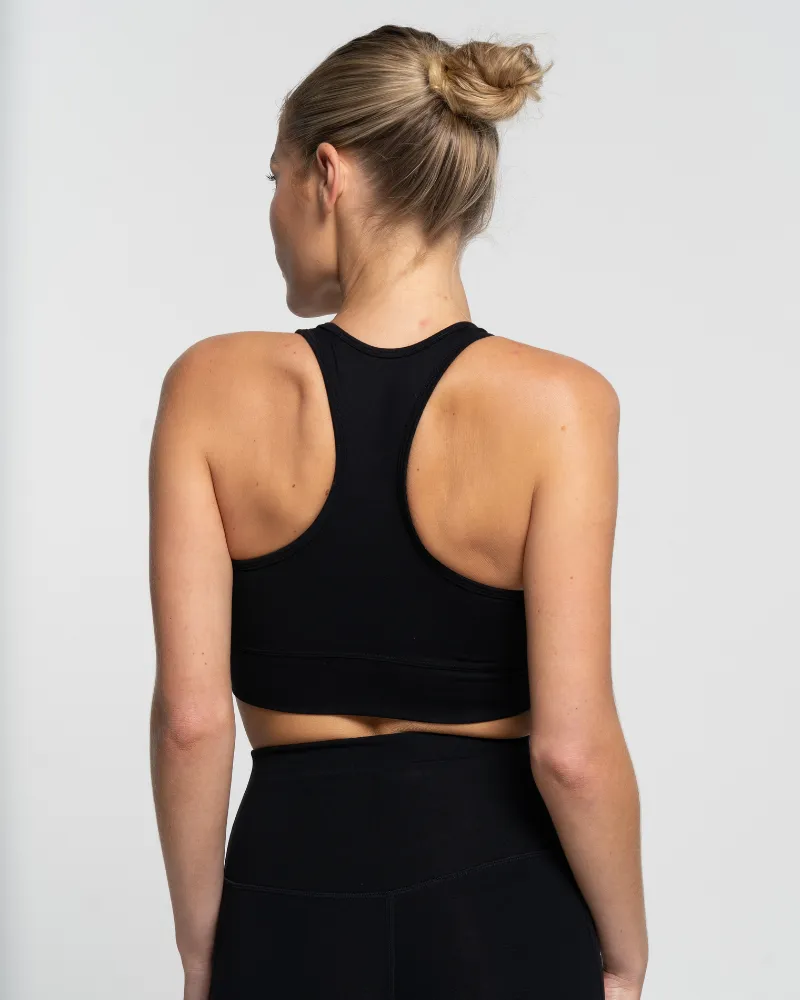 Racer Crop - Onyx