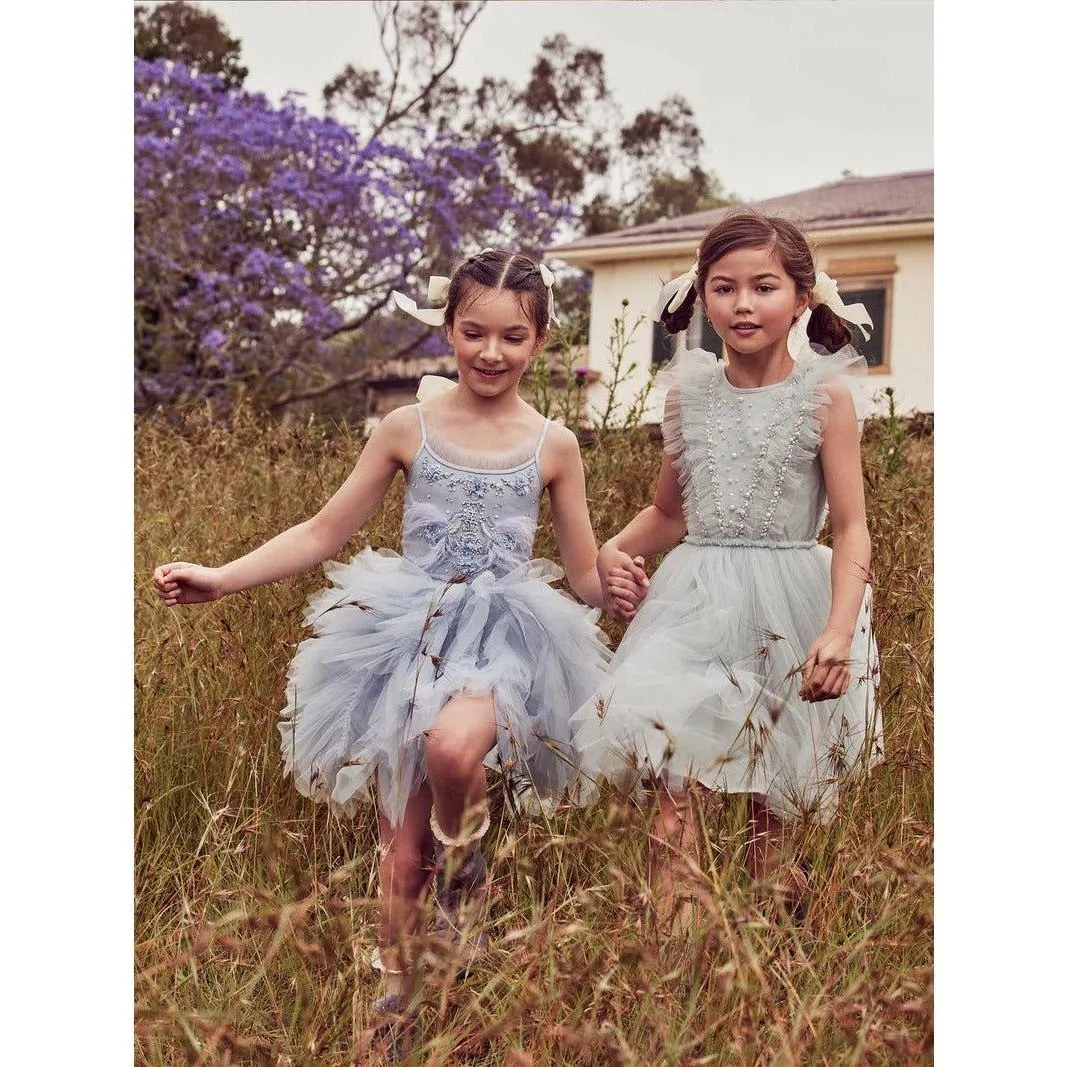 Rain Lily Tutu Dress - Dove