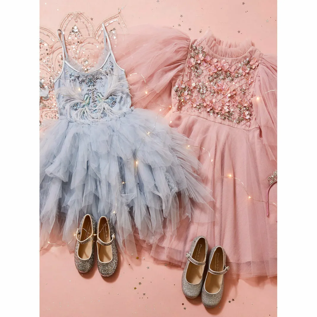 Rain Lily Tutu Dress - Dove