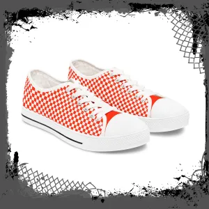 RED Women's Checkered Low Tops