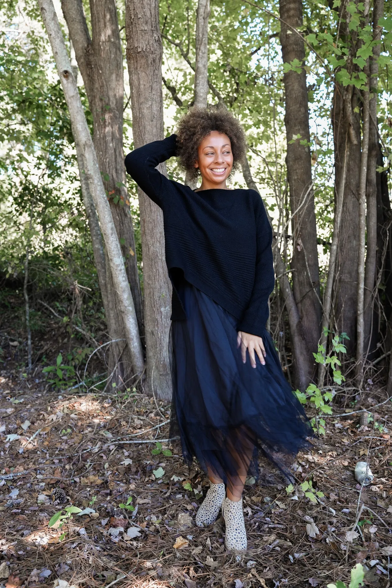 Ribbed Sweater Dress Set
