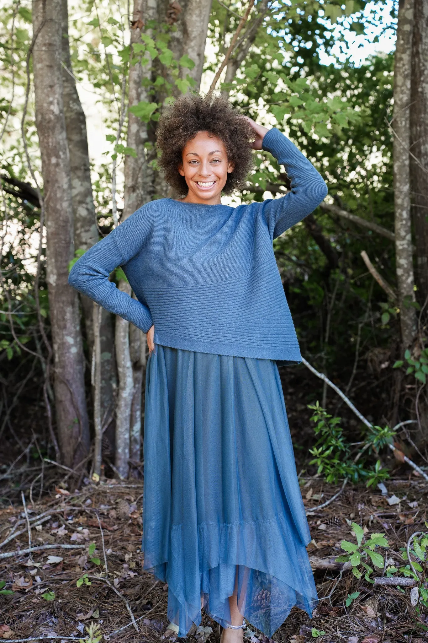 Ribbed Sweater Dress Set