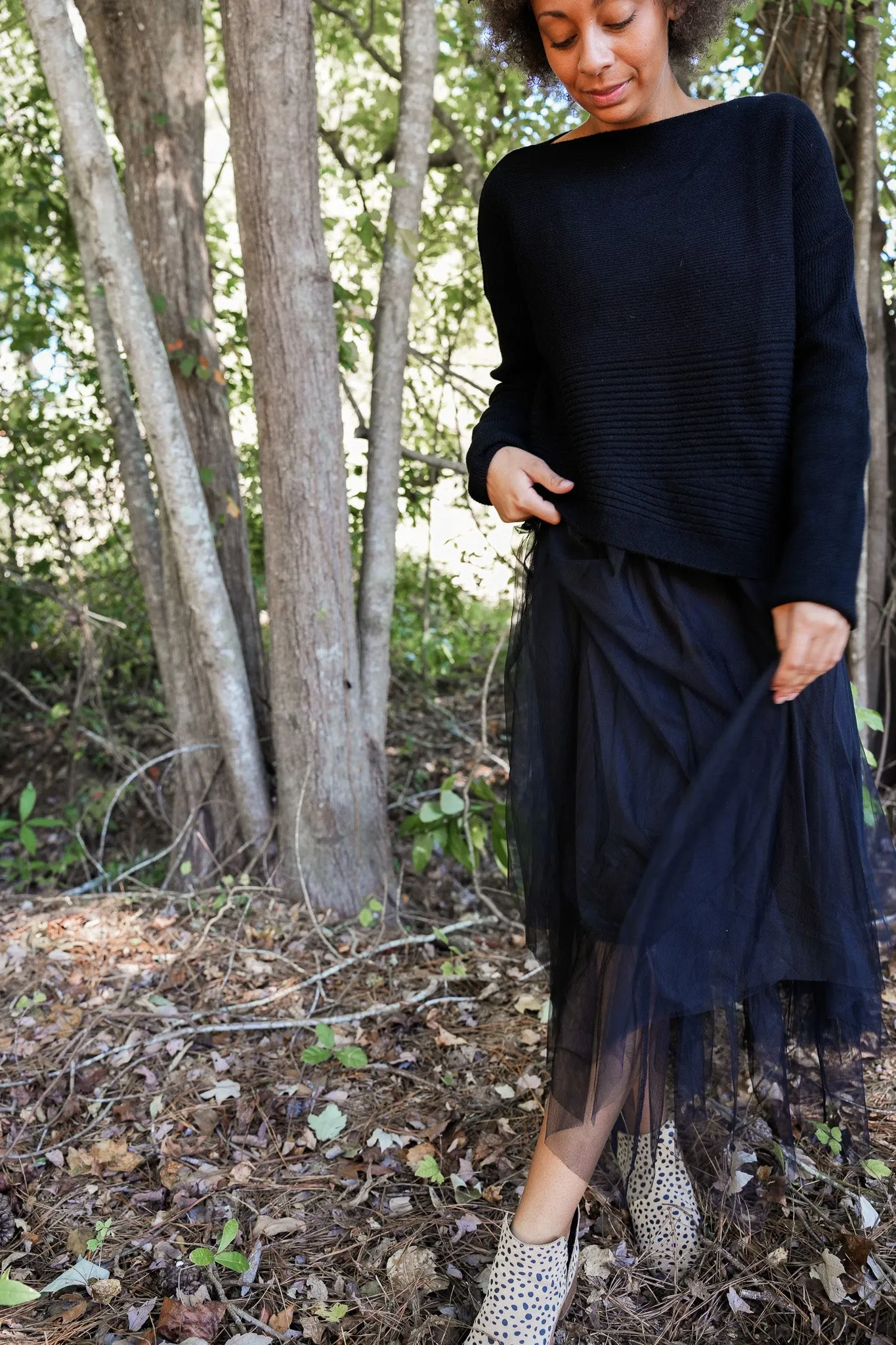 Ribbed Sweater Dress Set