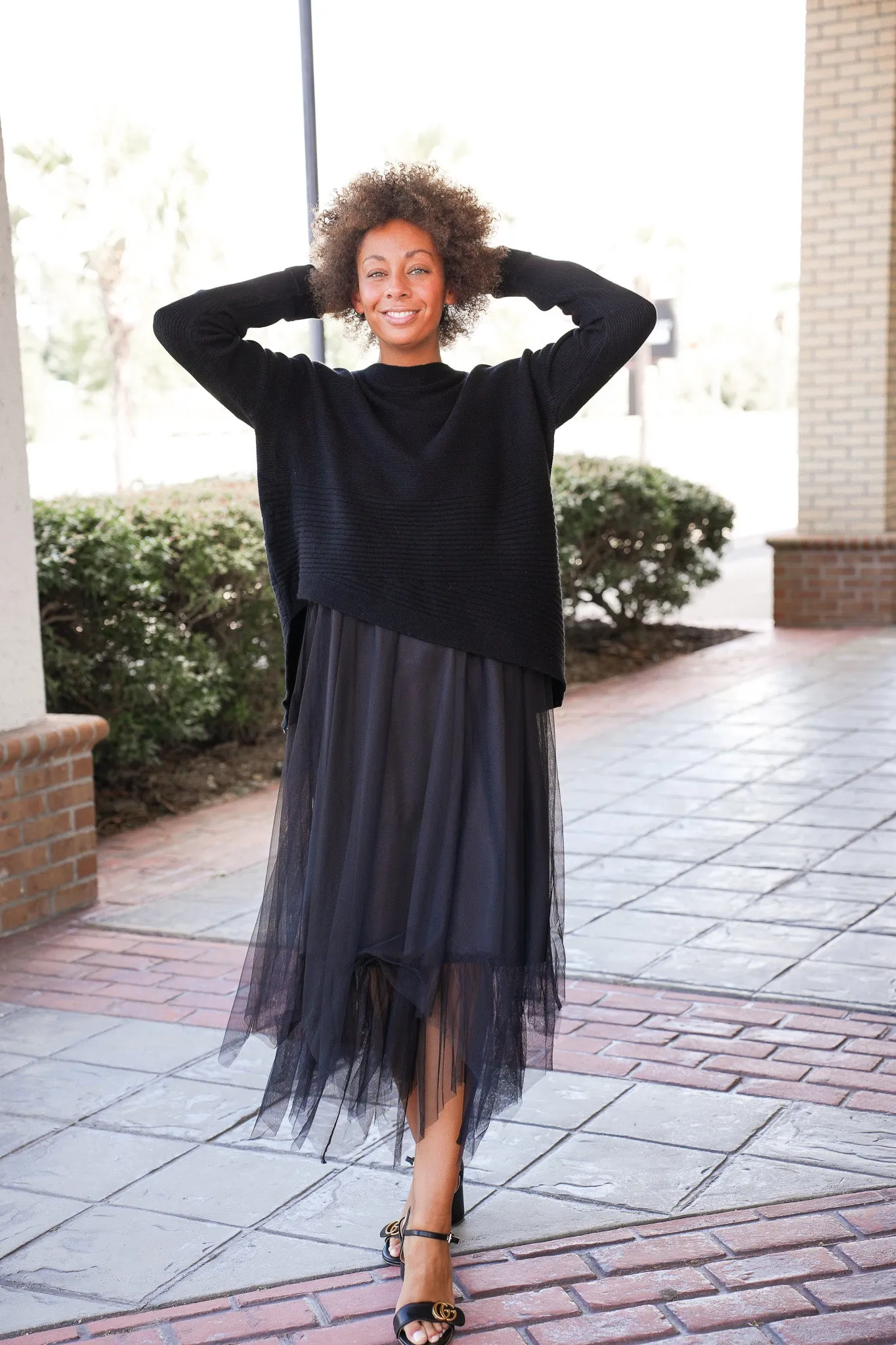 Ribbed Sweater Dress Set