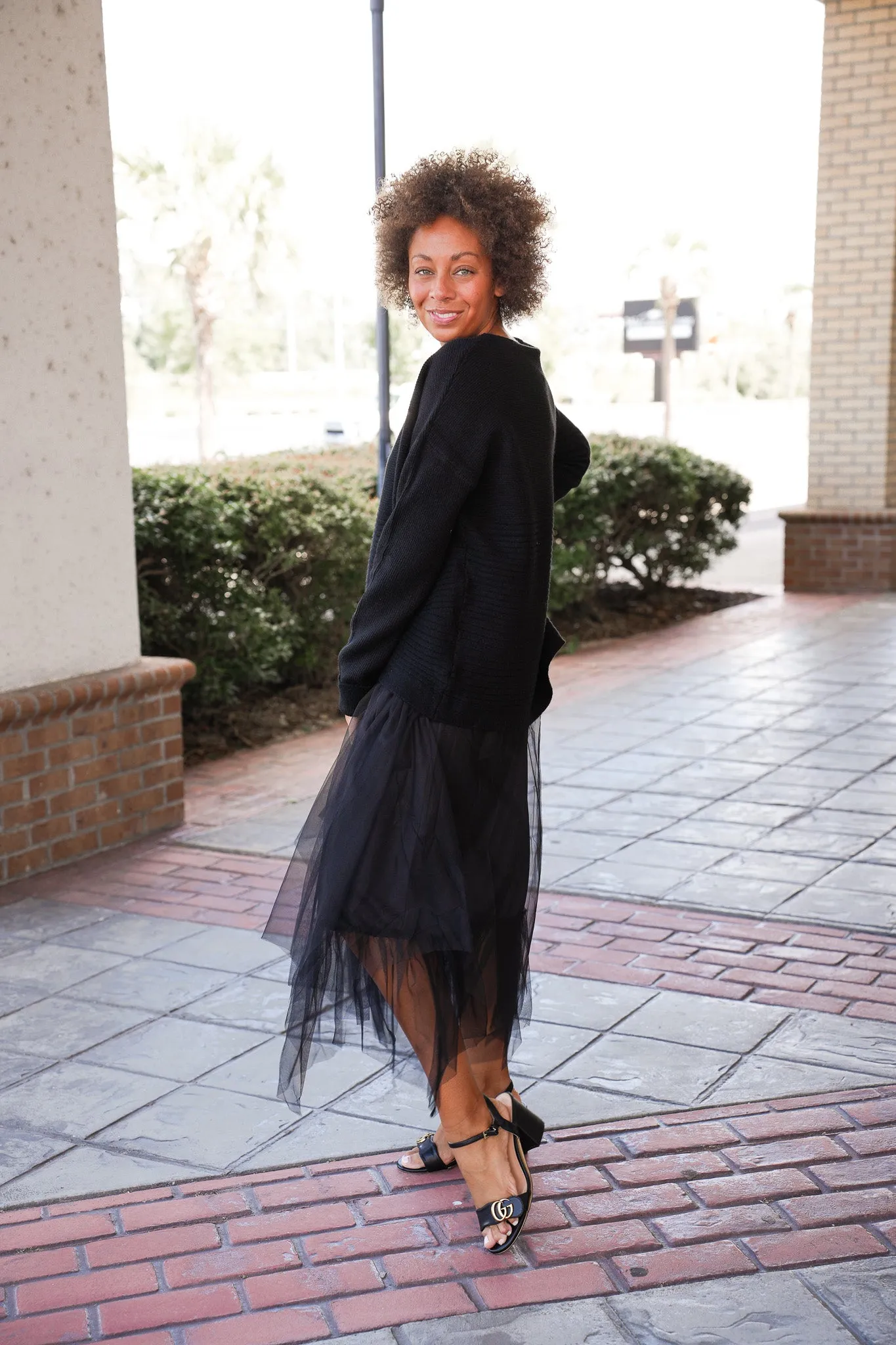 Ribbed Sweater Dress Set