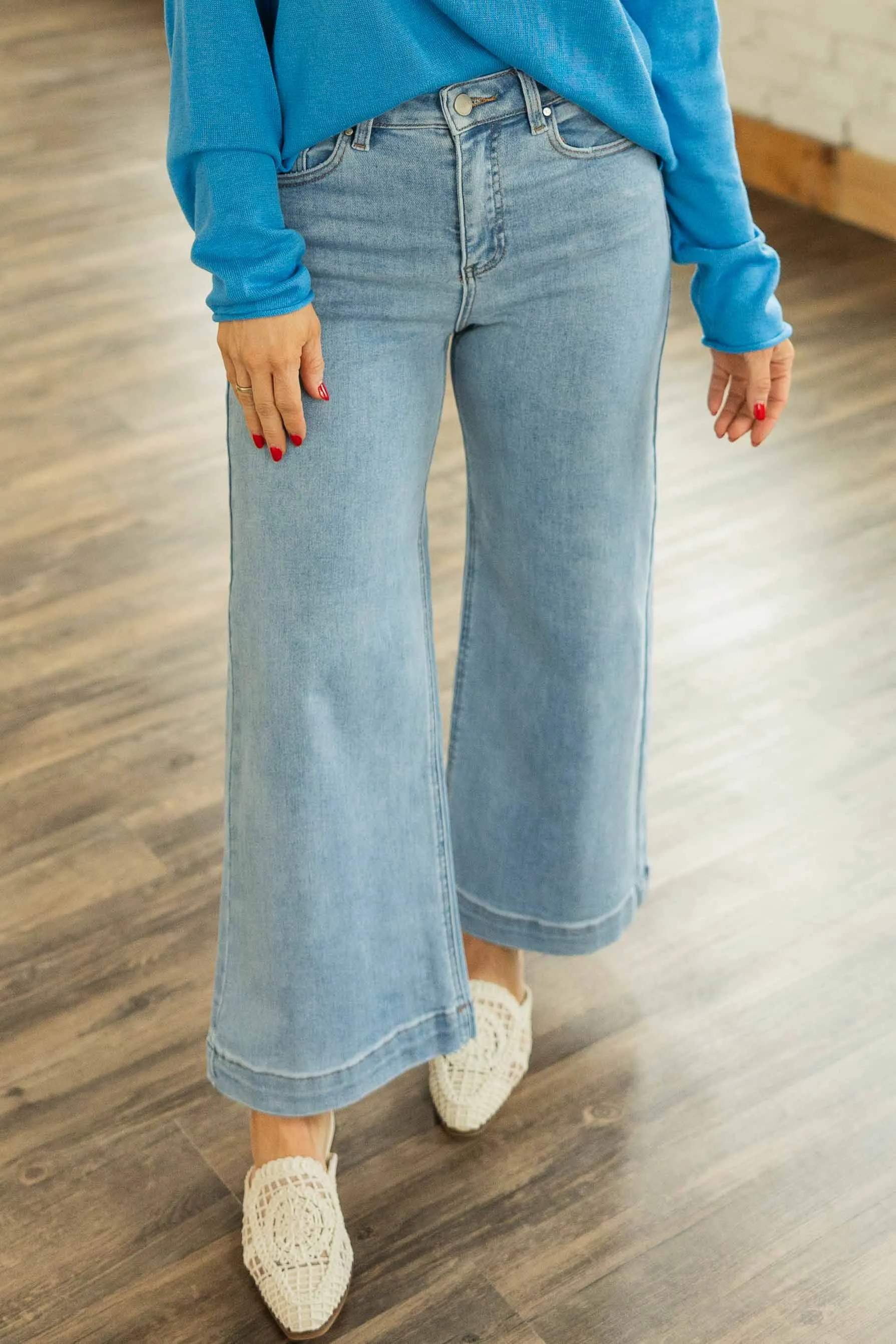 [RISEN] ADELINA WIDE LEG JEAN