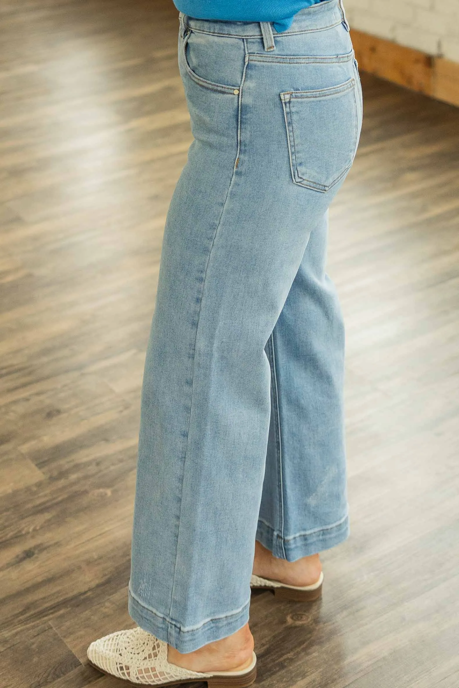 [RISEN] ADELINA WIDE LEG JEAN