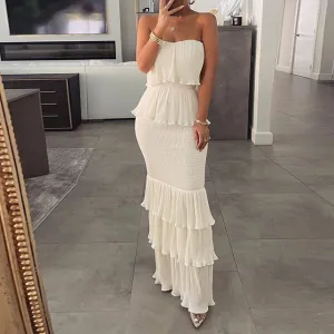 Ruffle Layered Dress