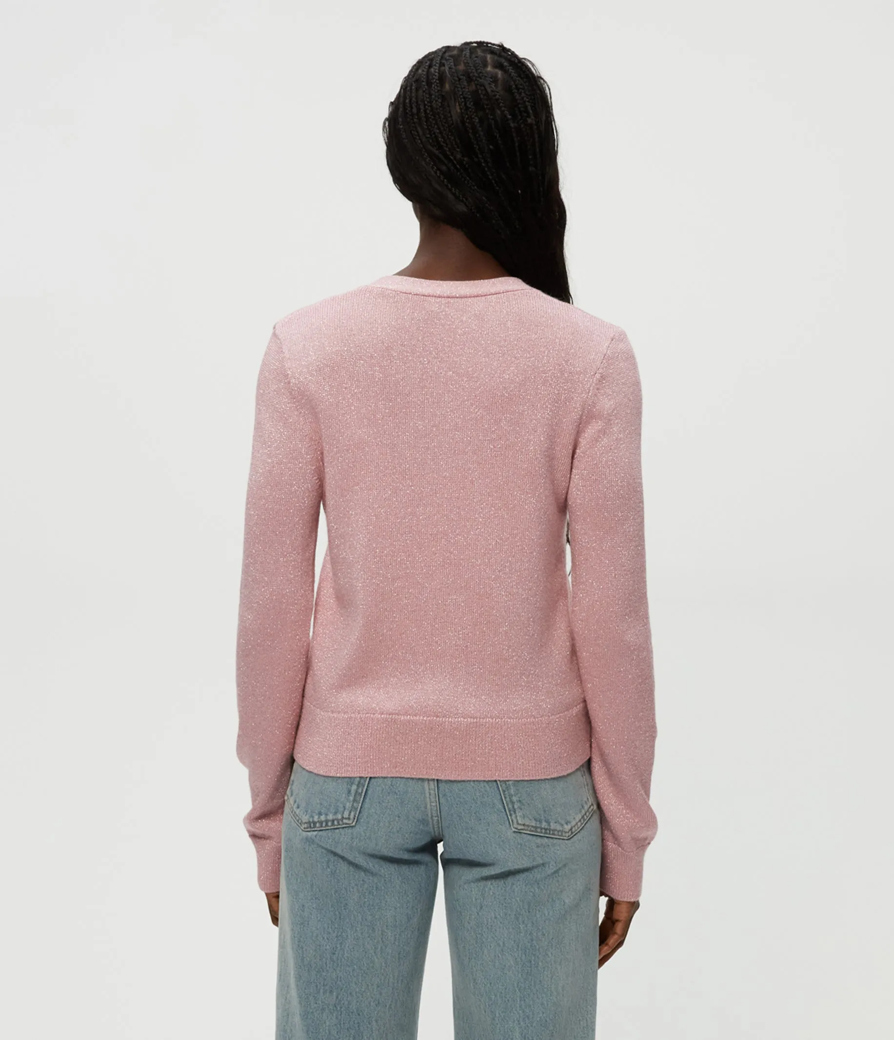 Ruiz Metallic Cardigan