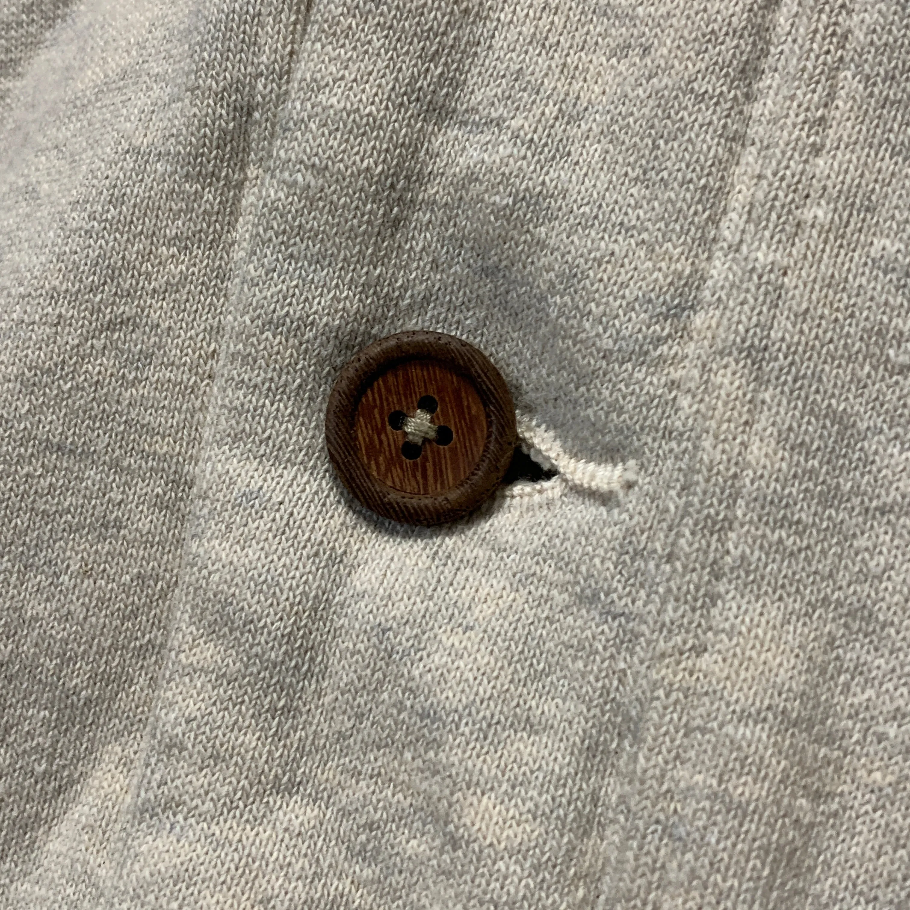 [S] Kapital Kountry Wool Patch Boro Shawl Collar Cardigan Sweater Sweatshirt